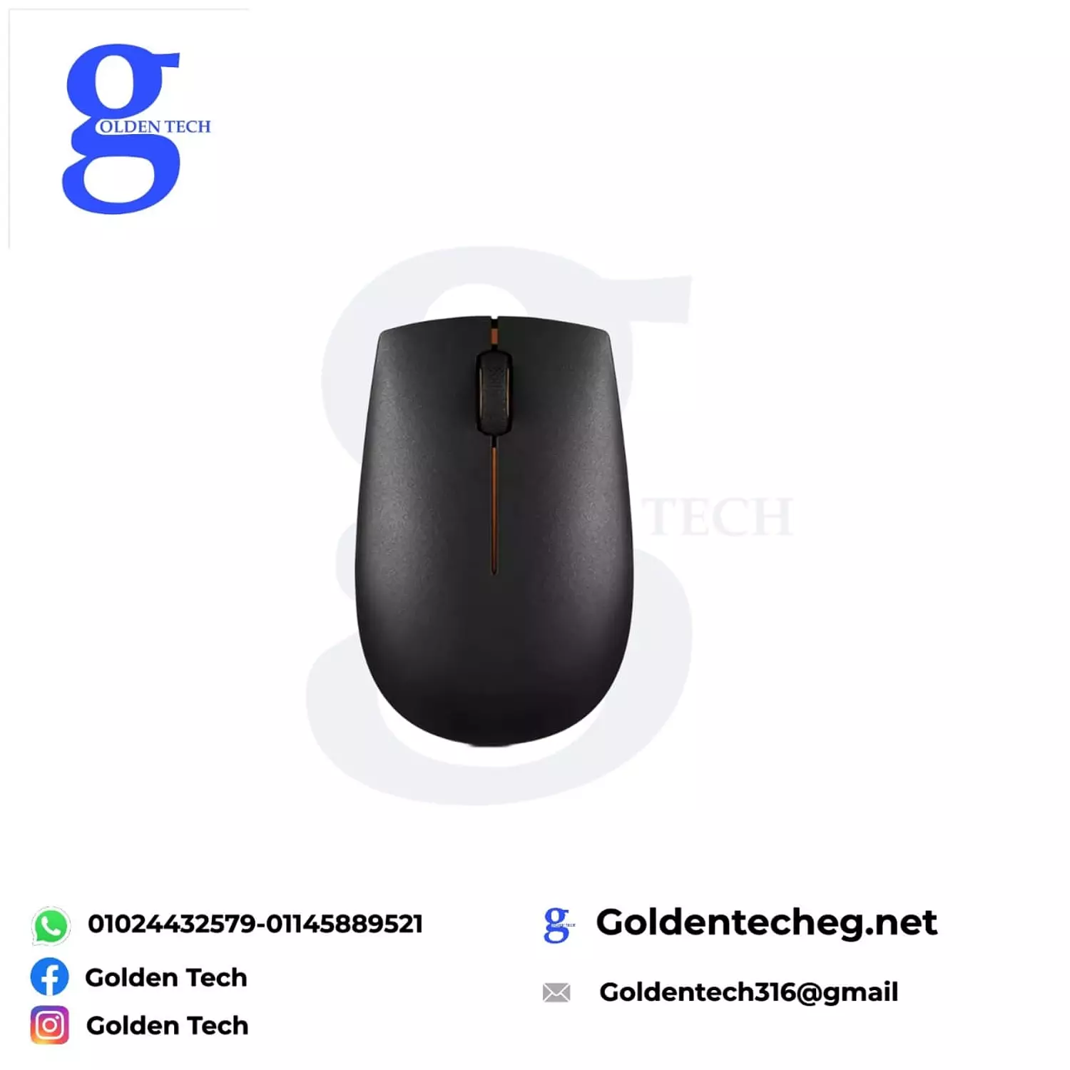 Lenovo 300 Wireless Mouse, Black image