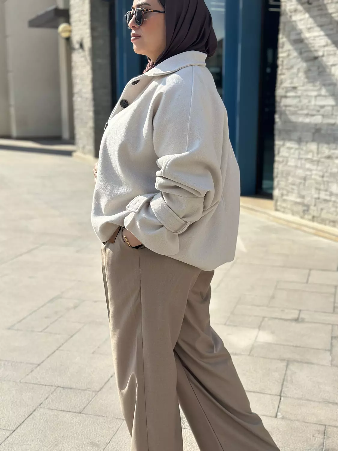 Snug Jacket - Light Beige  2