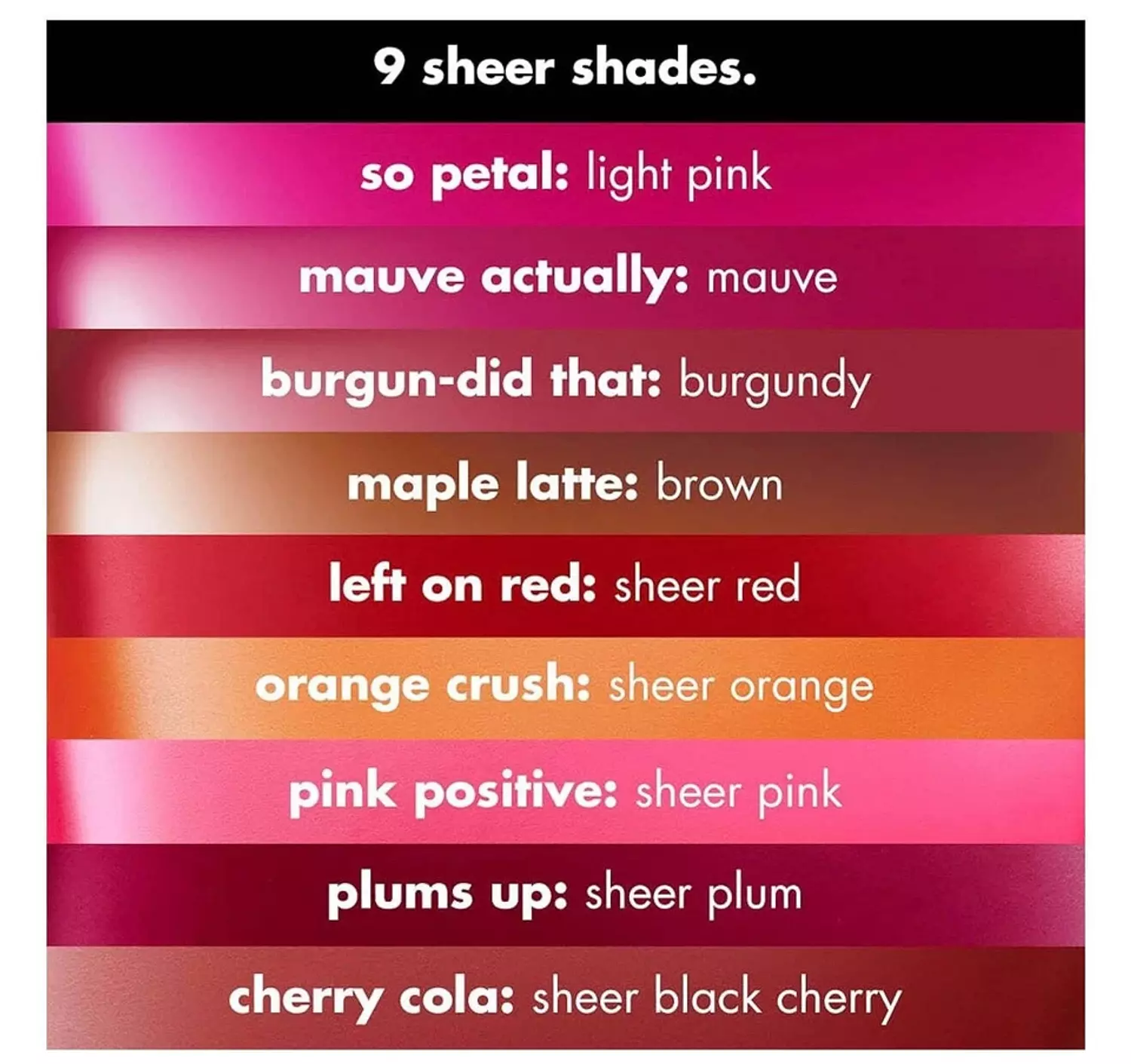 e.l.f. Sheer For It Blush Tint burgundy hover image