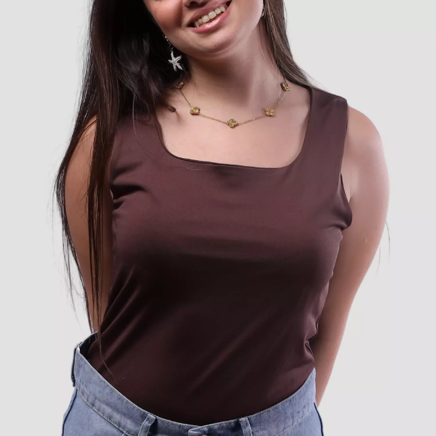 061 Tank Top - Square Neck 5