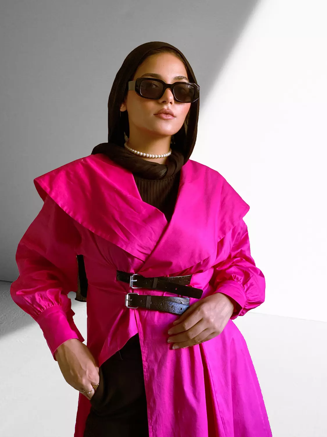 Dark Pink Blouse  1