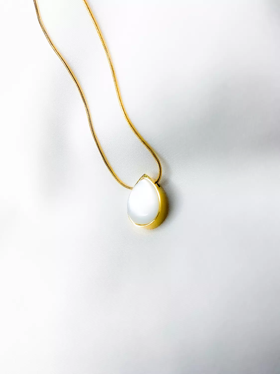 White Opal Necklace  image