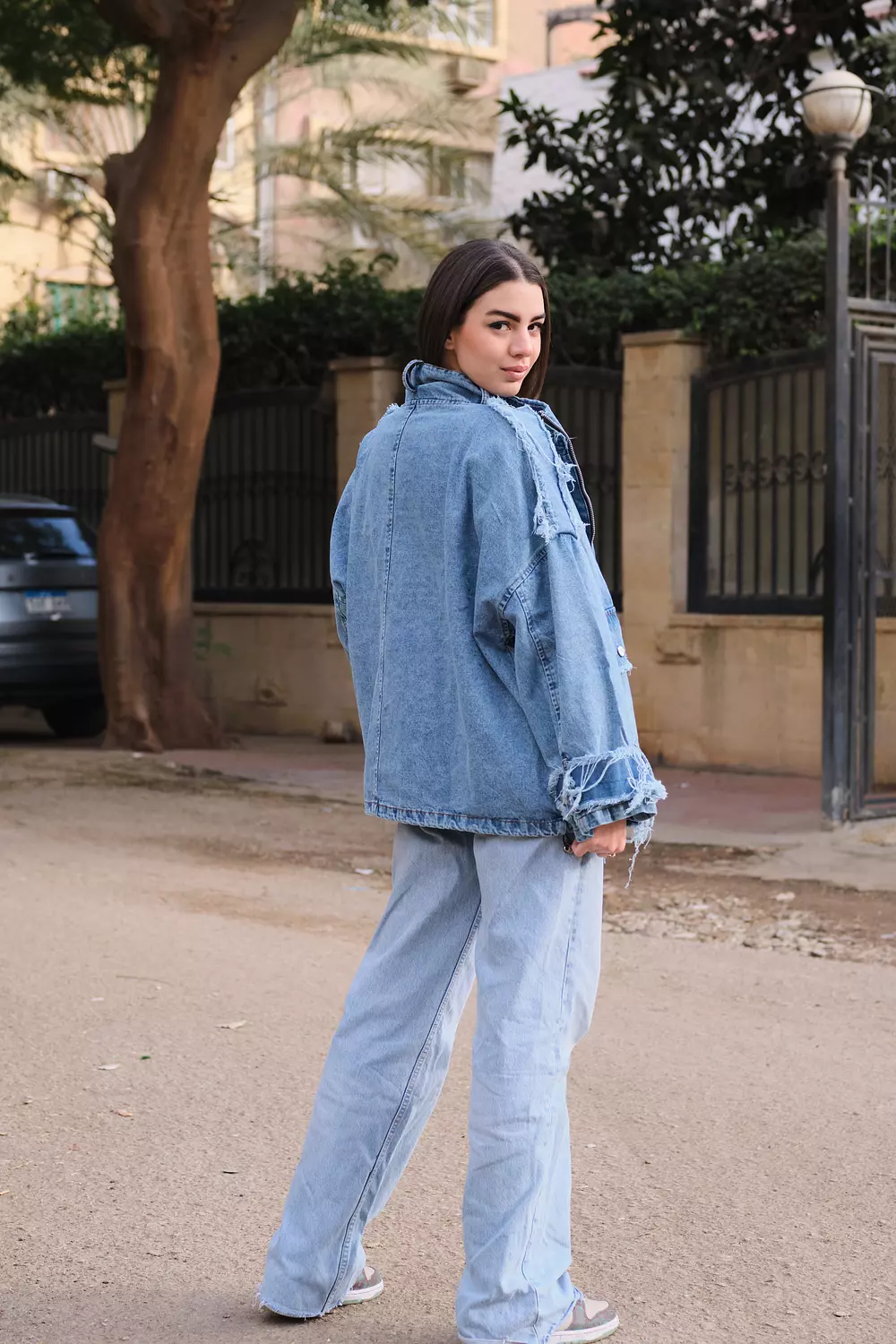 Edgy Denim Jacket 3