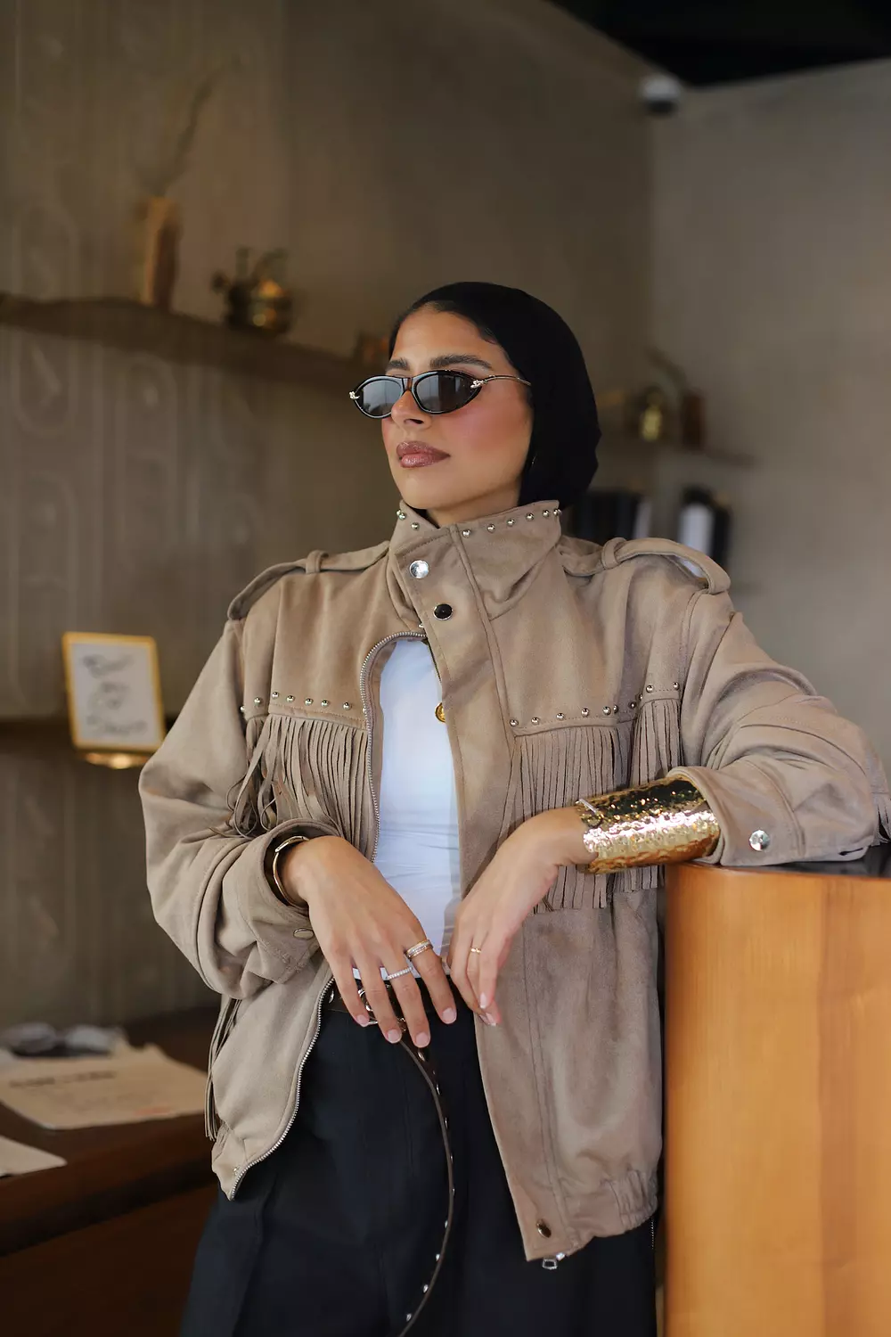 Sahara fringe jacket  image