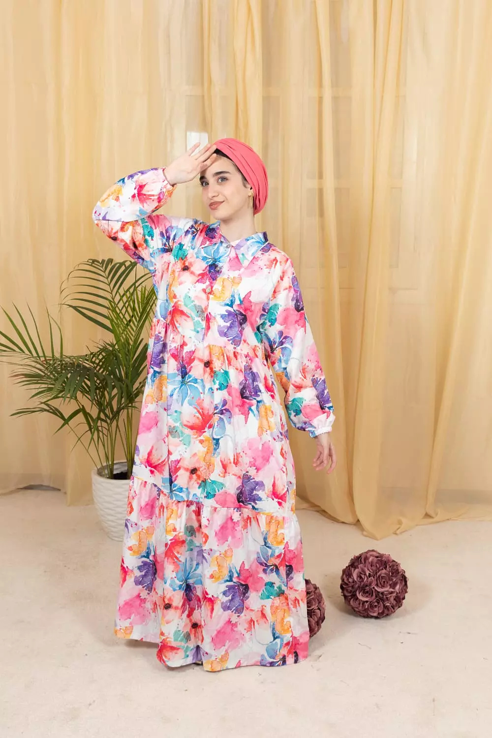 Linen viscos dress 3 3