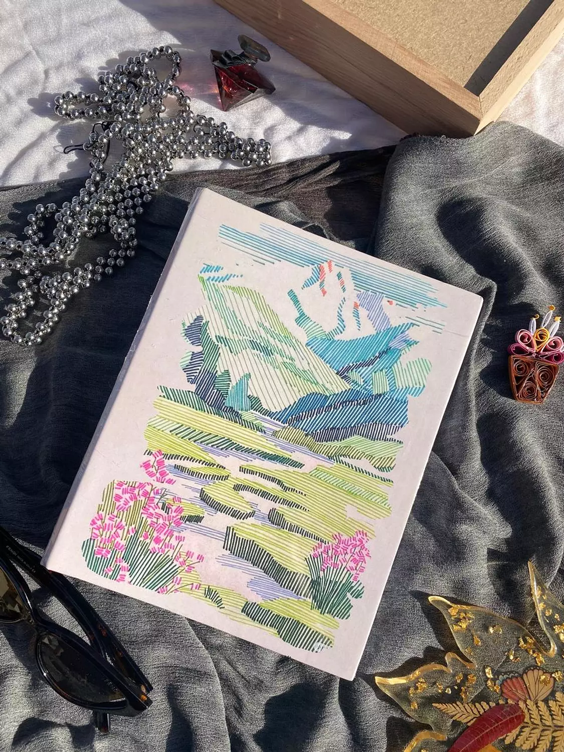 Bloomscape A5 Binder Notebook   image