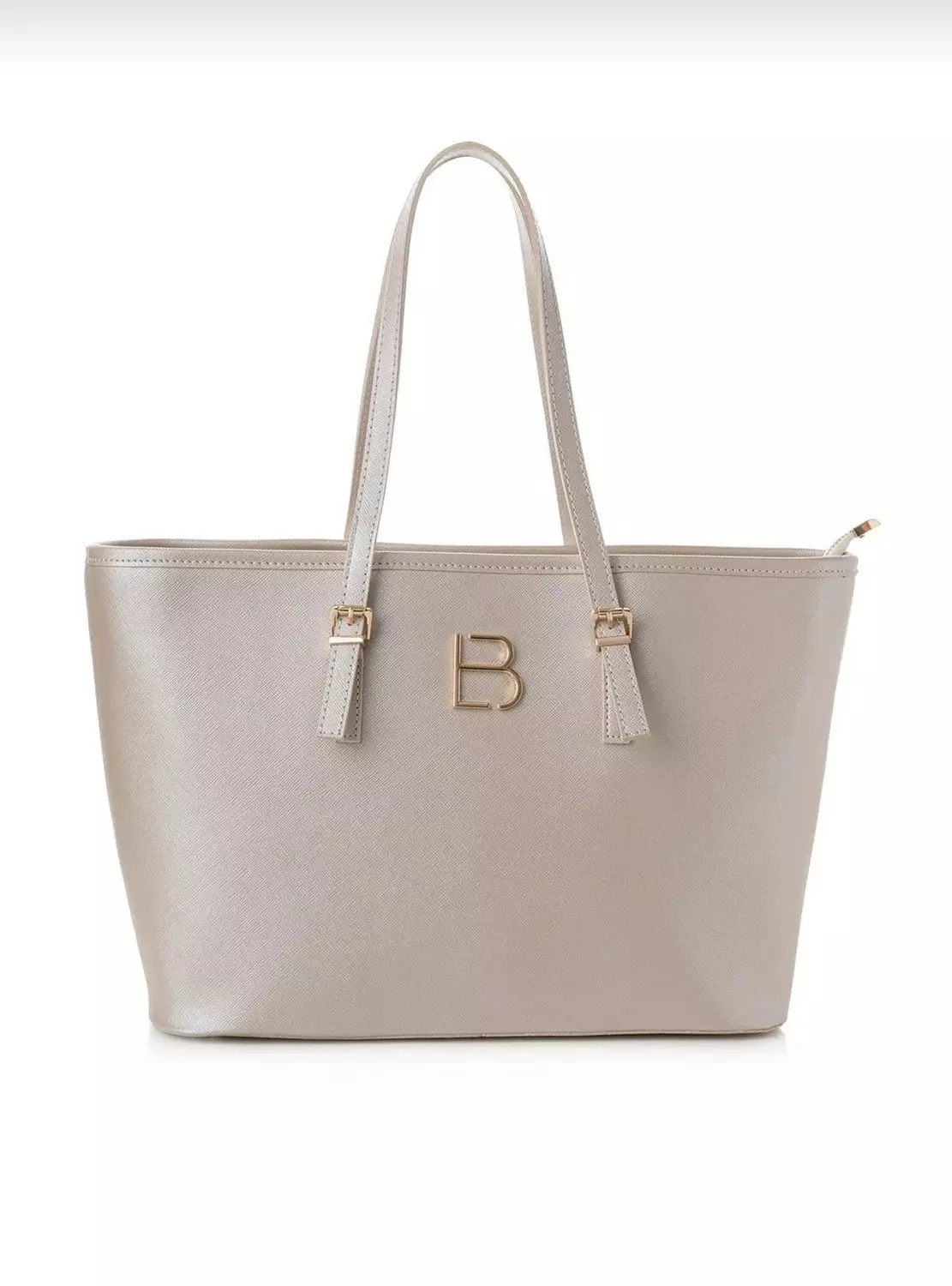 Chic noir shoulder bag of white  image