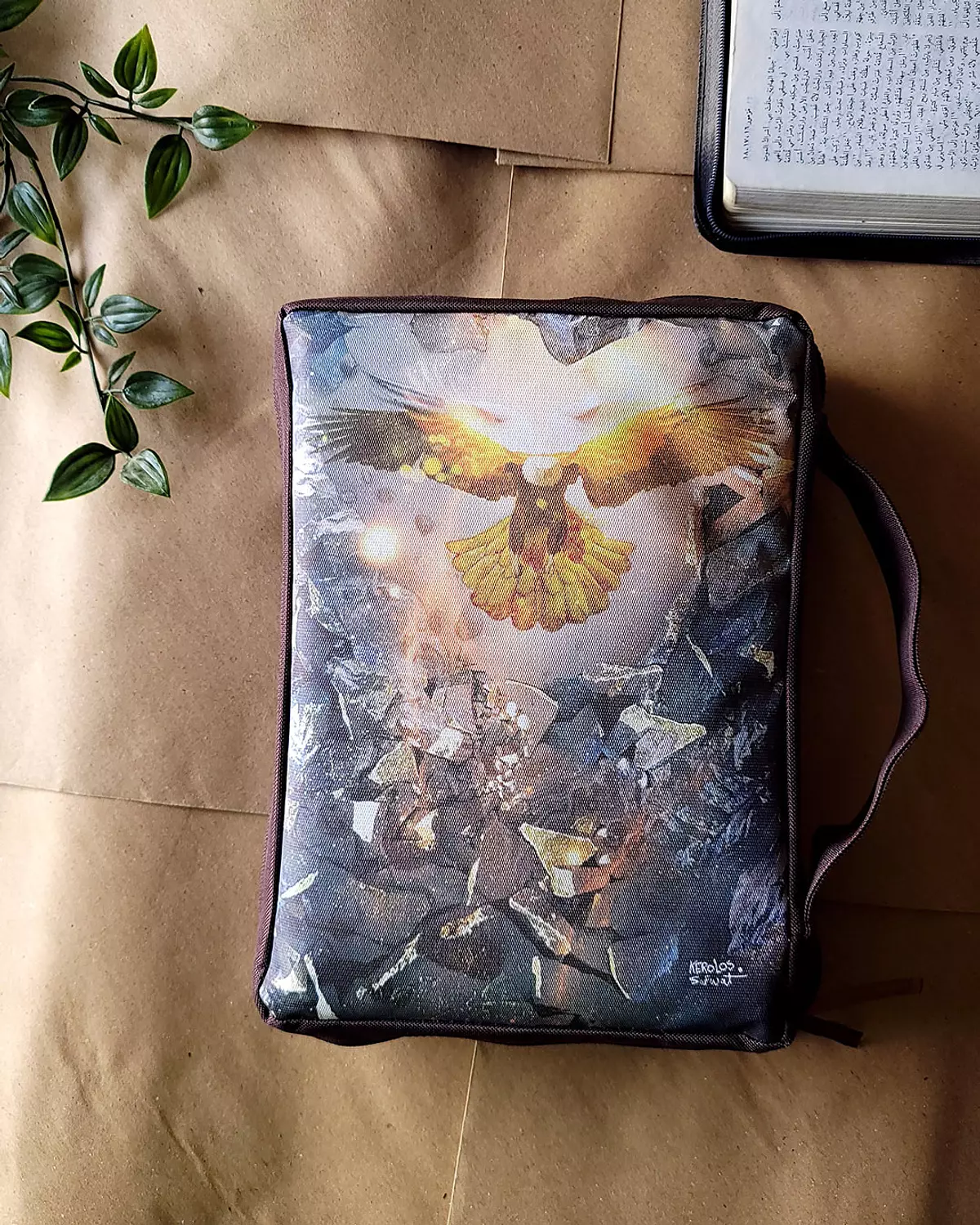 يجدد مثل النسر شبابك - (Bible-cover)  image