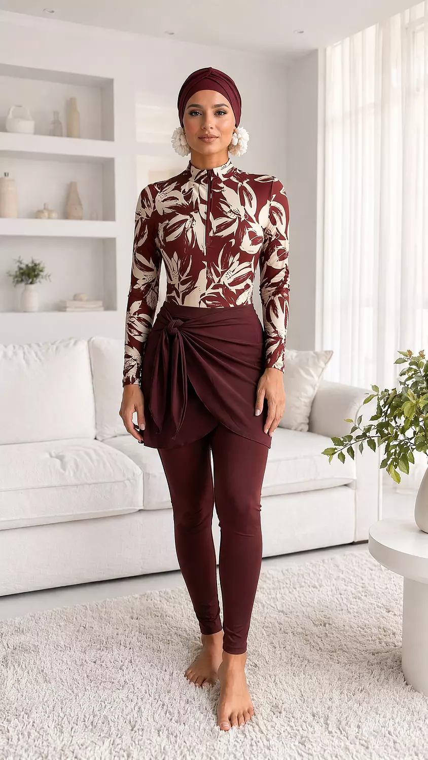 Burgundy leaves 3