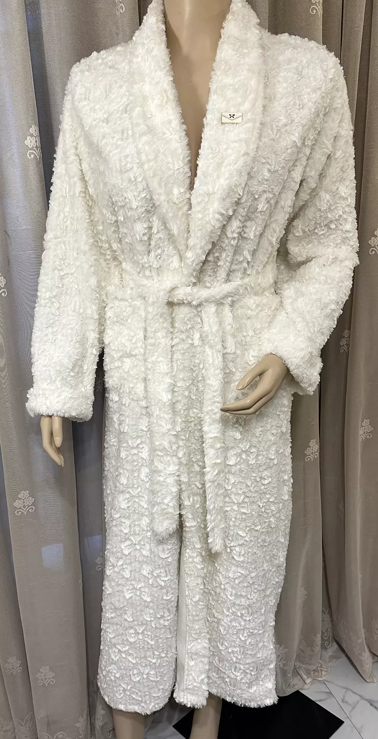 Pearl Rabbit Fur Winter Robe 1