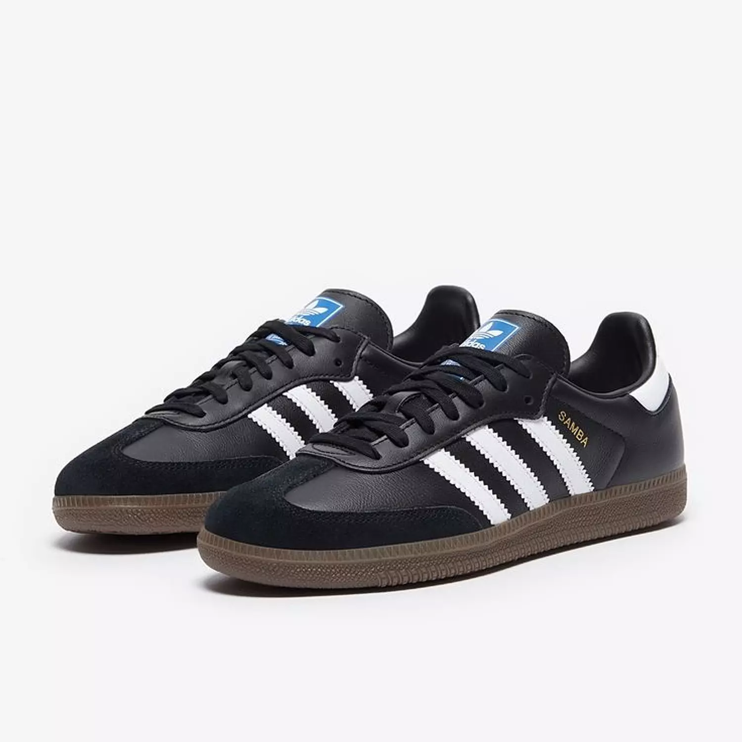 adidas Samba ADV, core black / cloud white / gold metallic image
