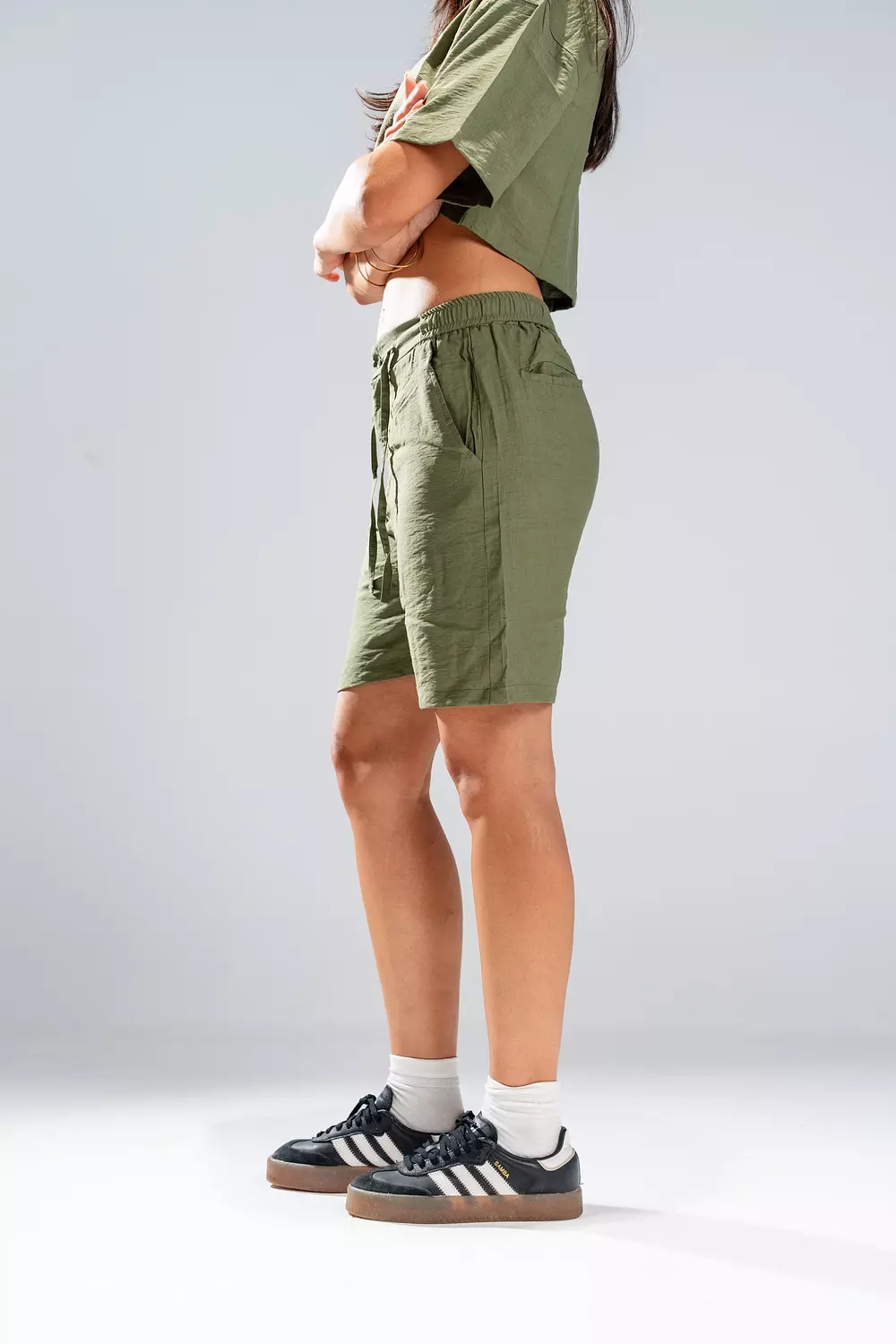 Unisex Linen Shorts 11
