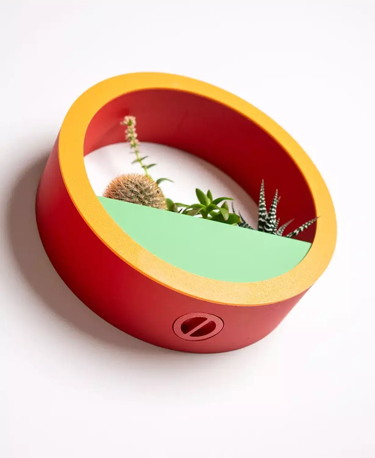 Circle Planter with Hidden Drainage 4