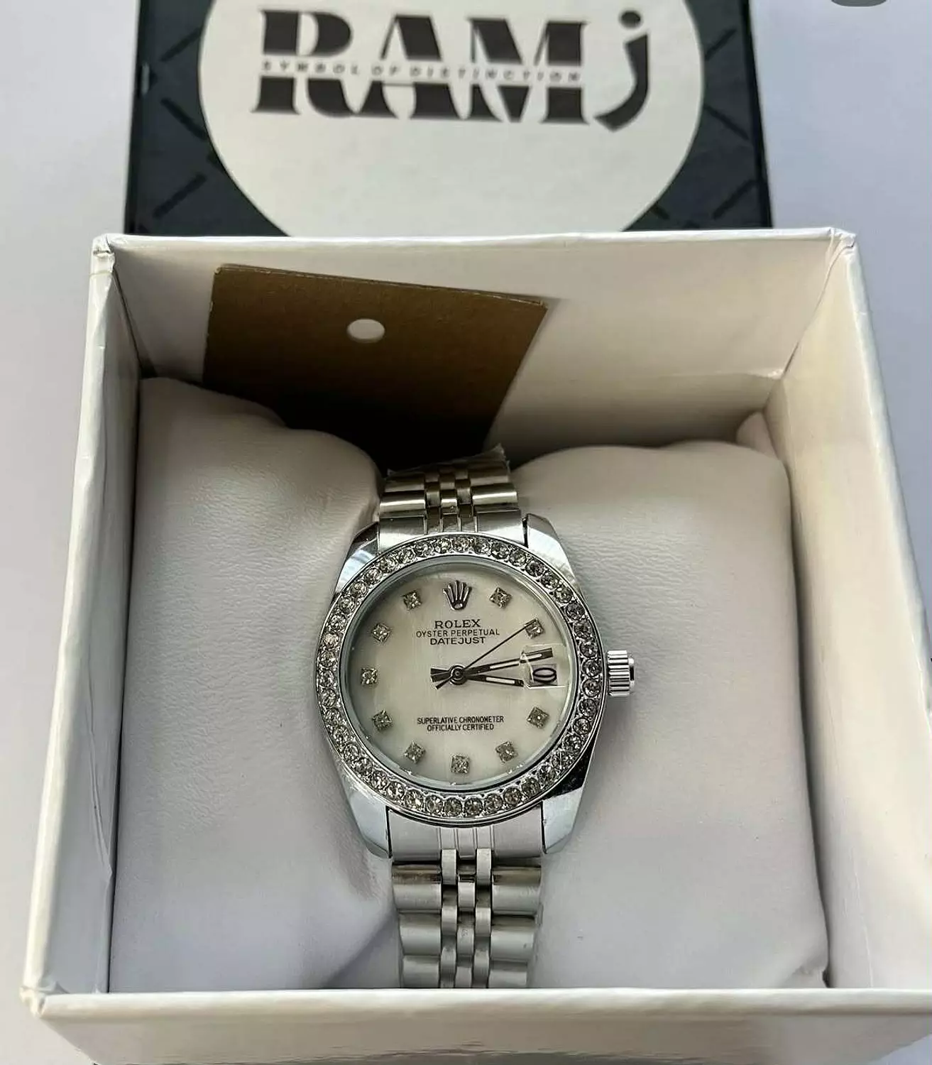 Rolex Silver Sparkles  hover image