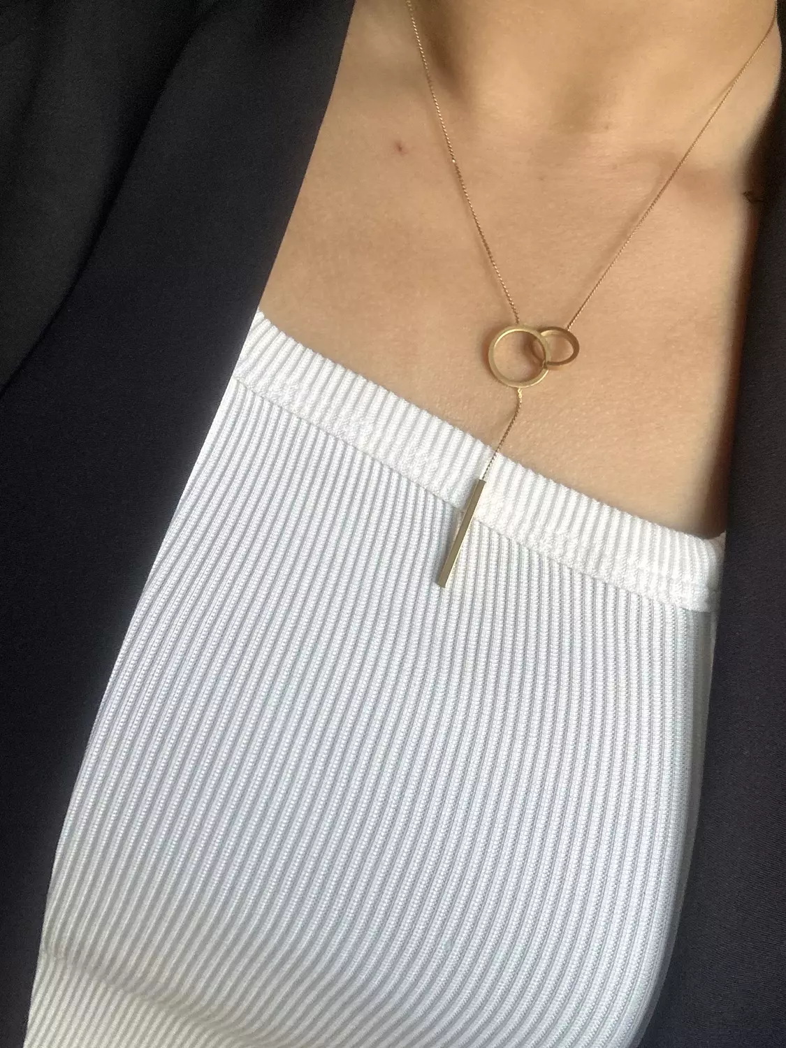 Two Rings Necklace  1