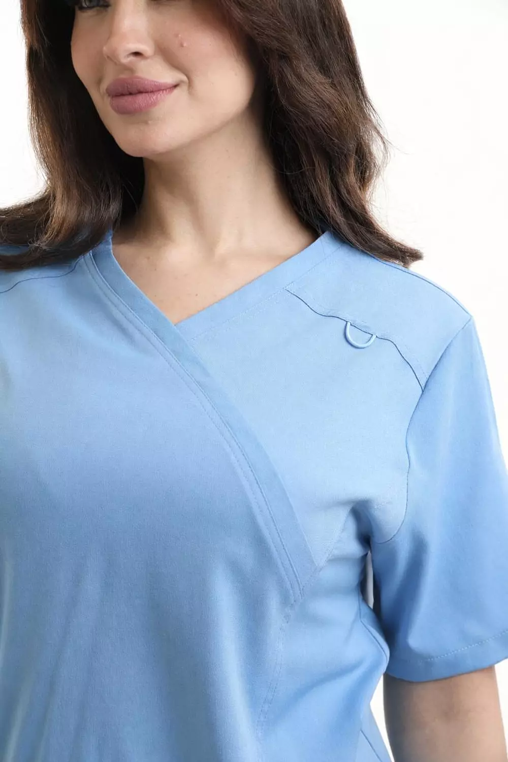 Sky Blue New Flexi Scrub 6