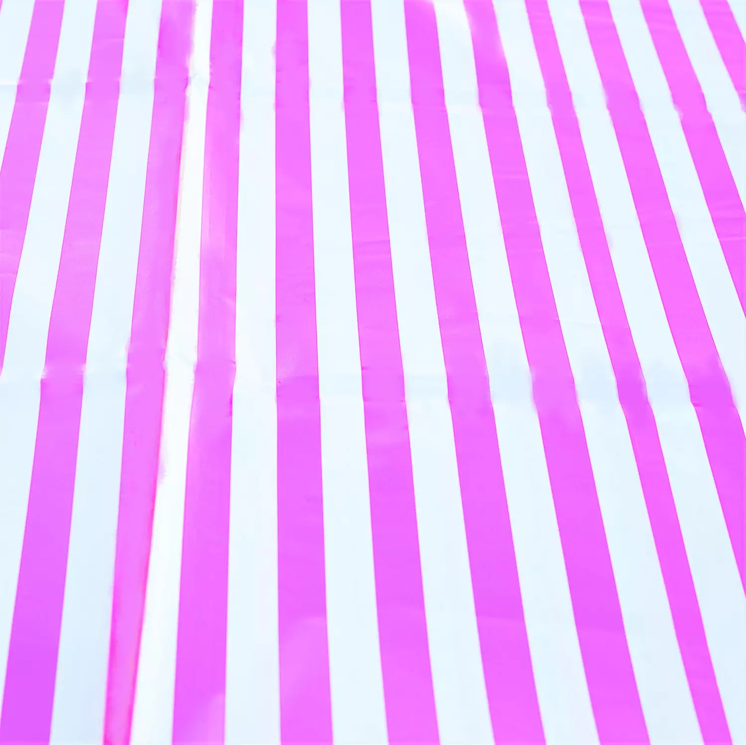 Pink Stripped Tablecloth