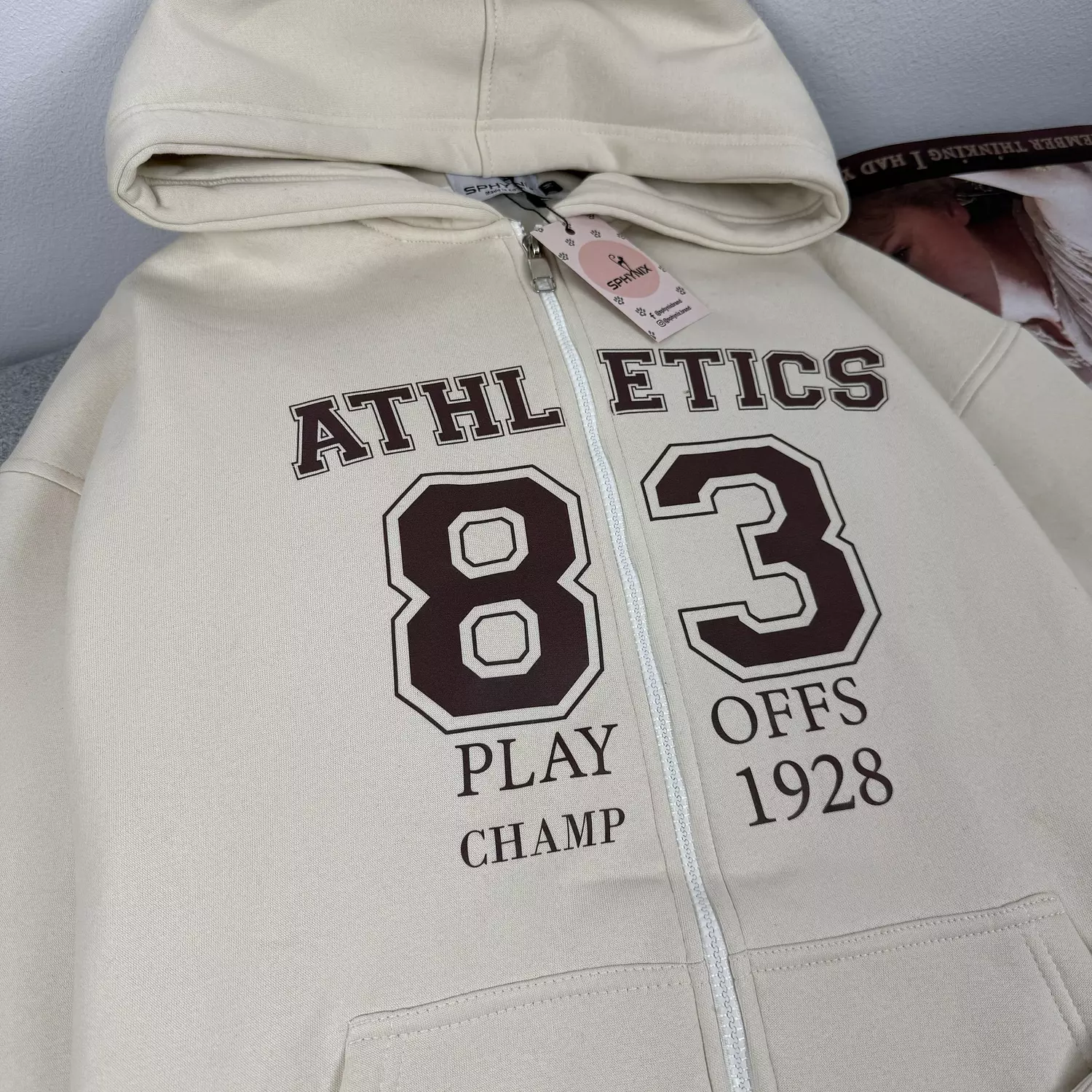 Athletic Zip-up Hoodie 2