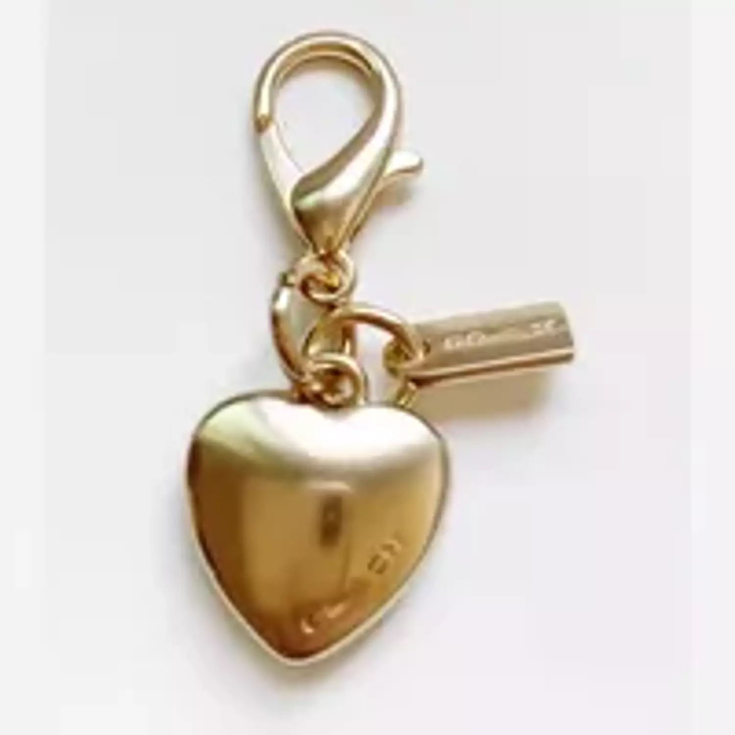 Coach mini wallet heart charm  2