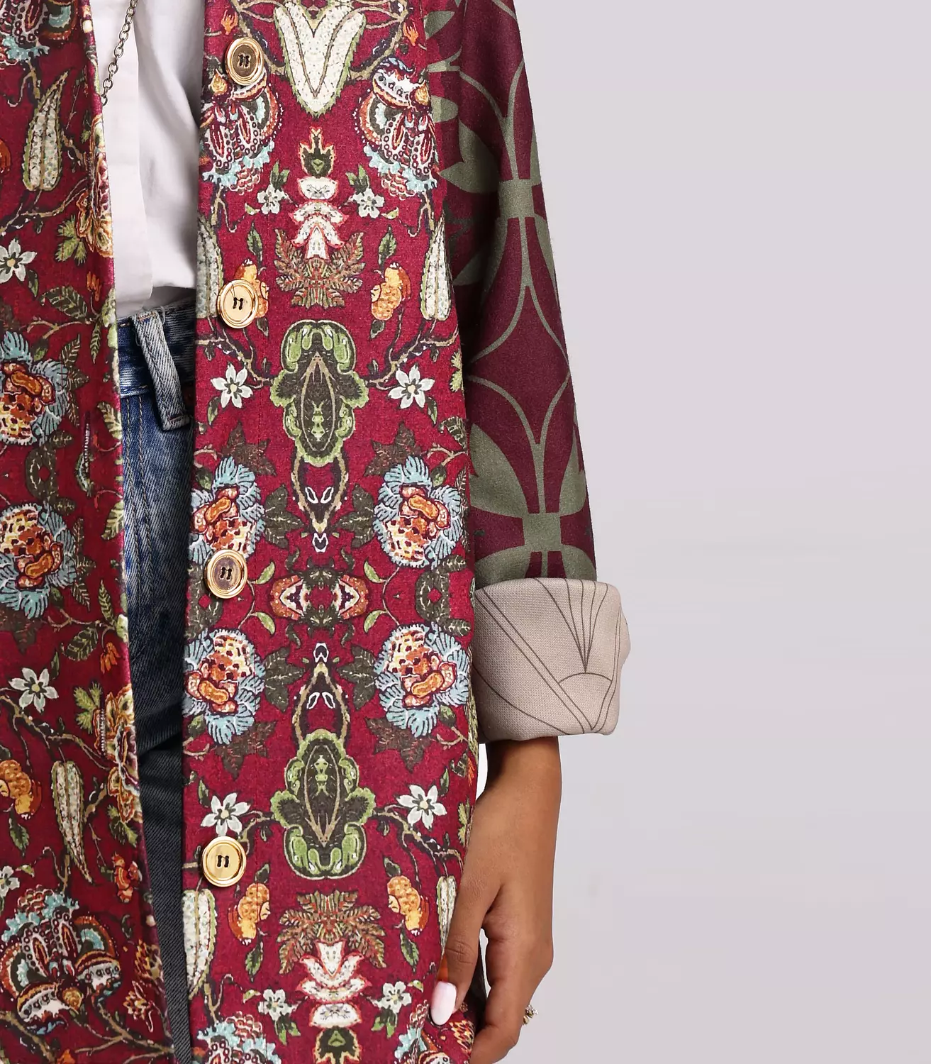 The Tapestry Jacket - Burgundy