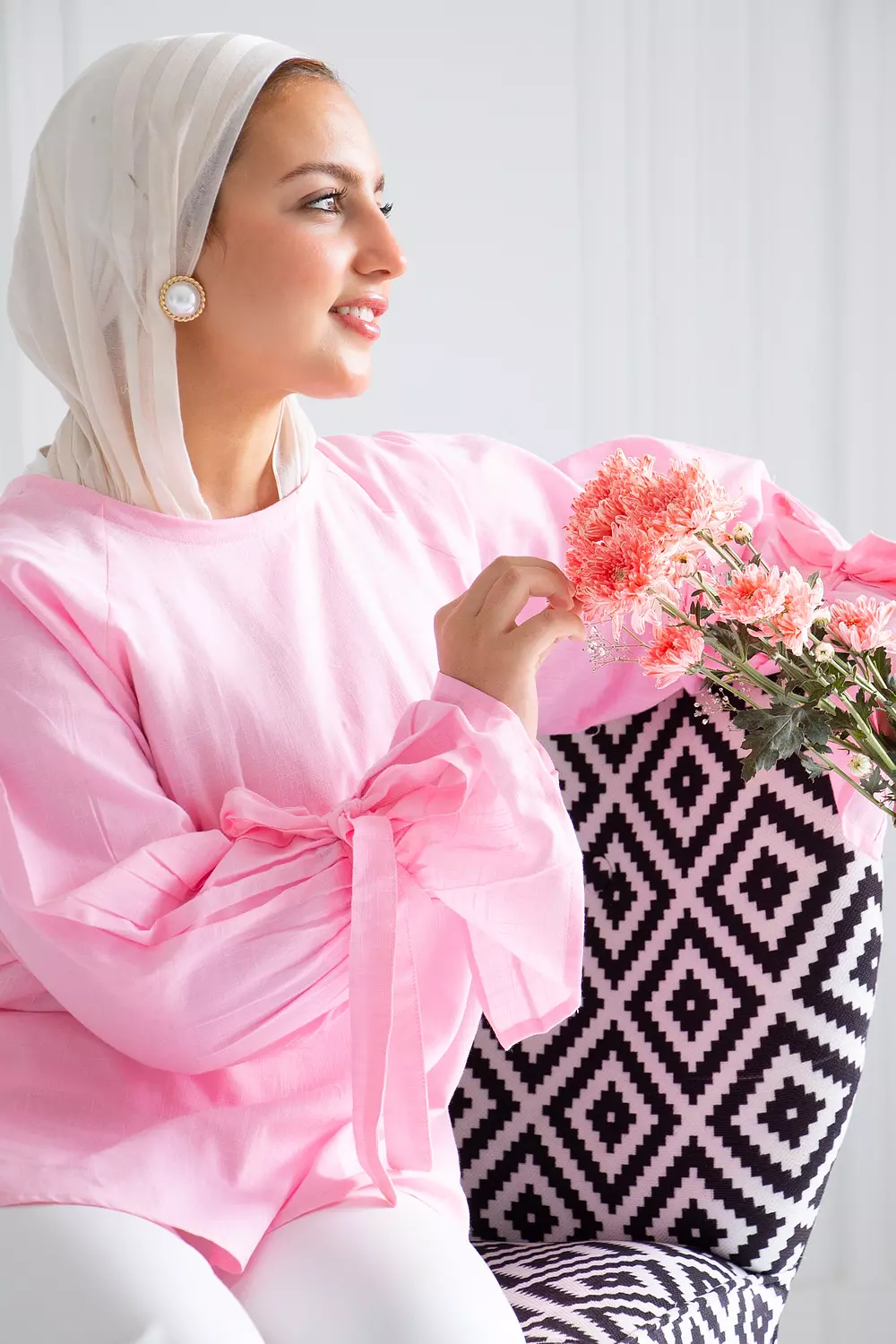 Bow blouse image