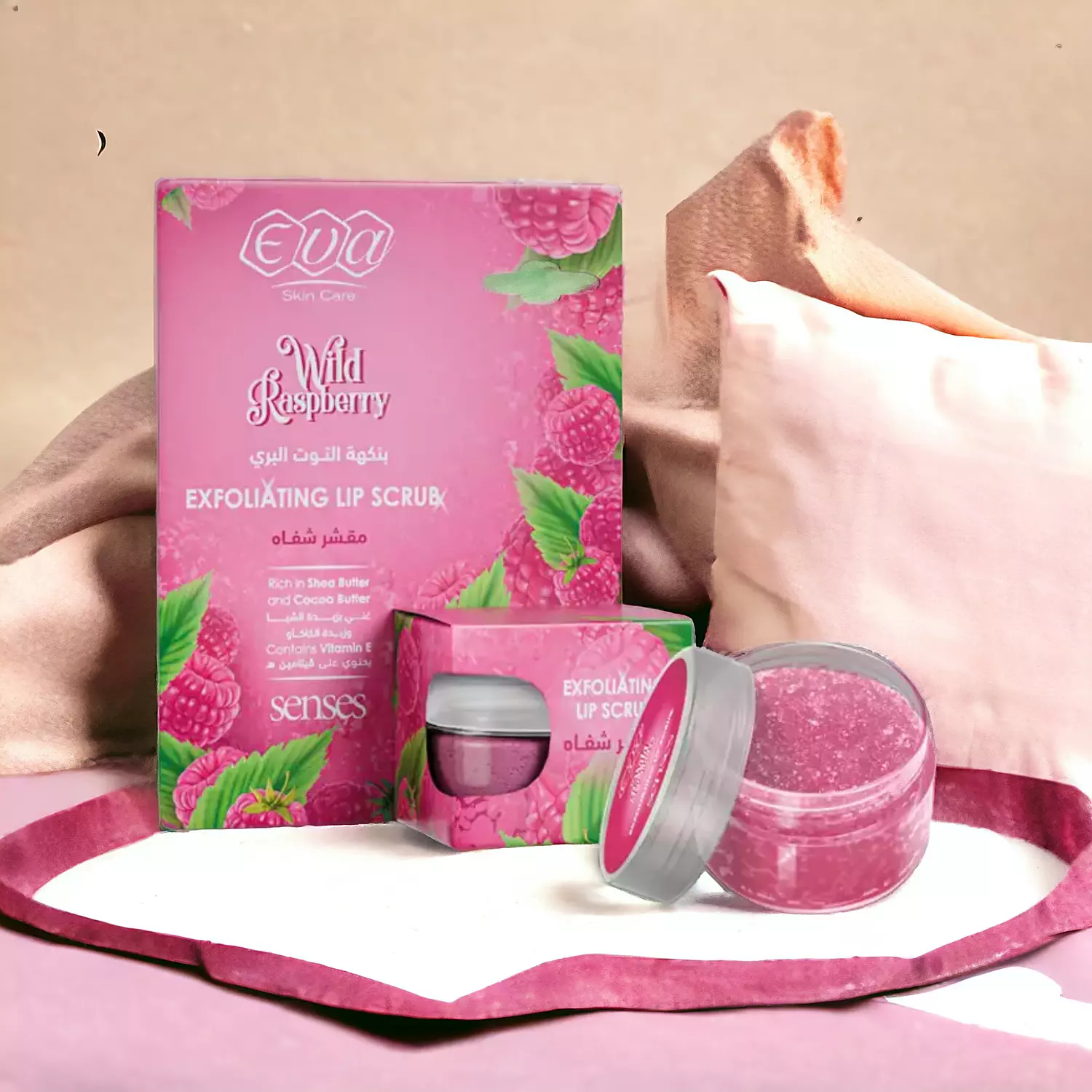 Eva Skin Care Exfoliating Lip Scrub Fresh Watermelon - 20 gm image