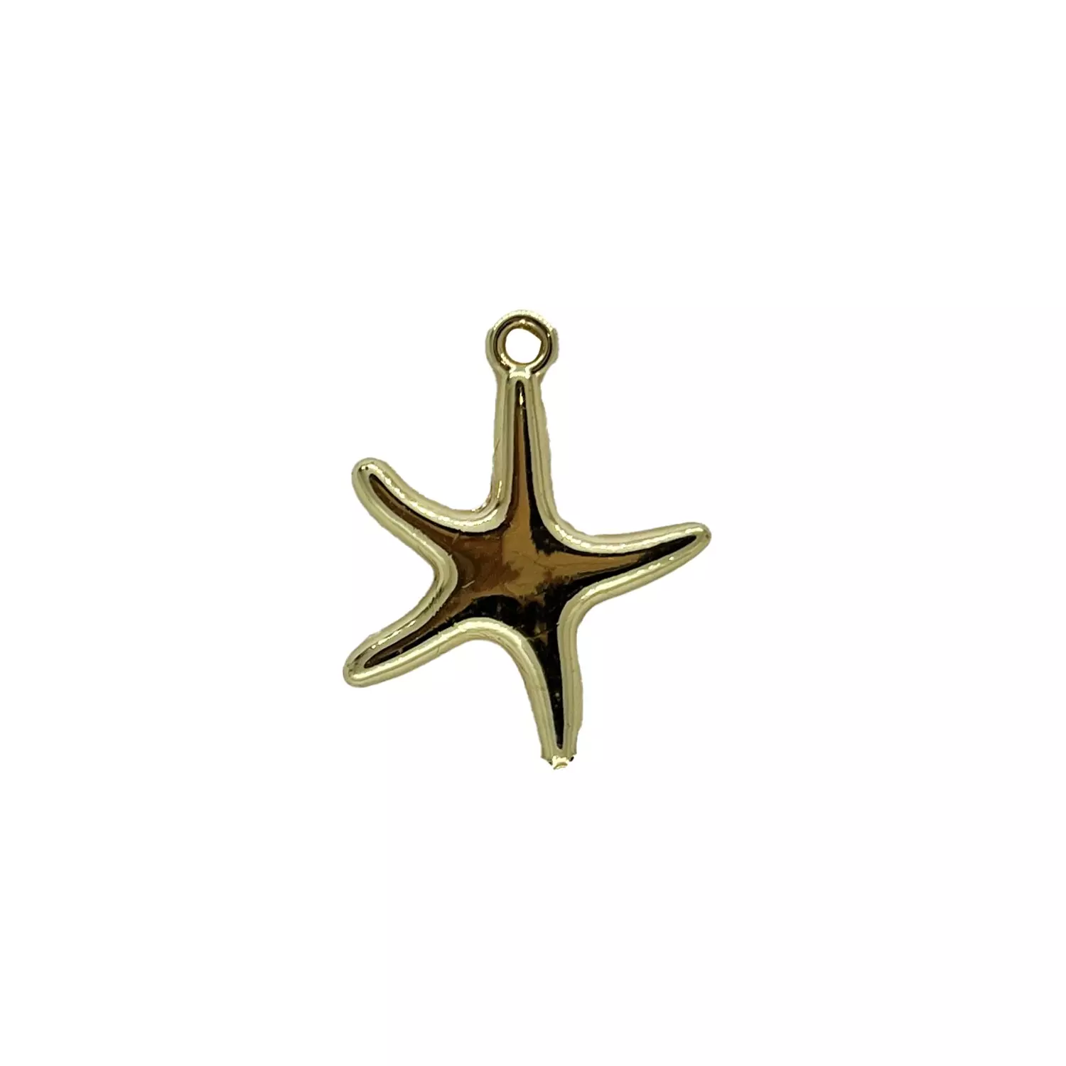 Gold Sea Star Charm image