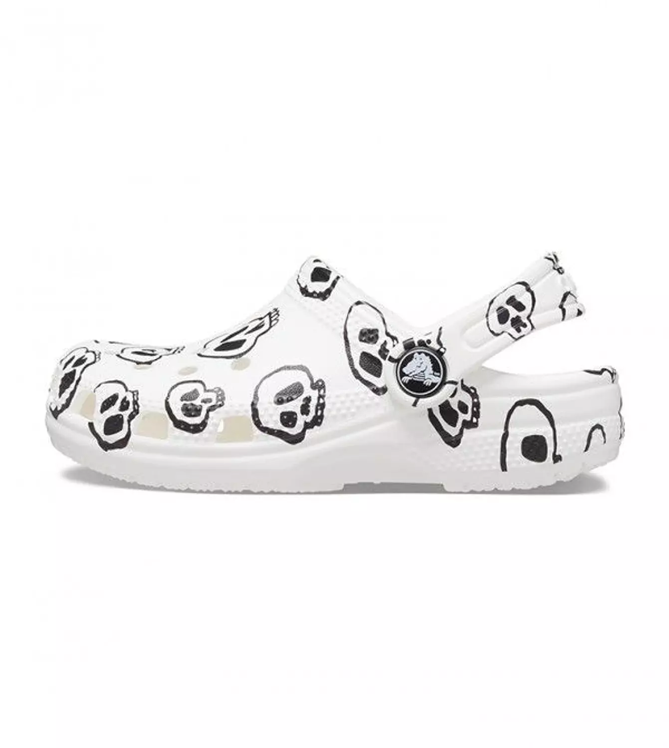 Classic Skull Print Clog 3