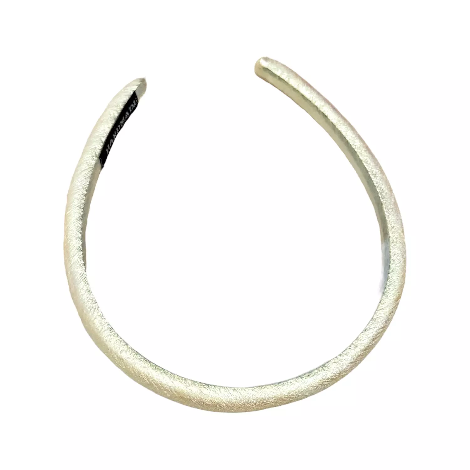 Yellow Thin Summerish Metallic Headband 1