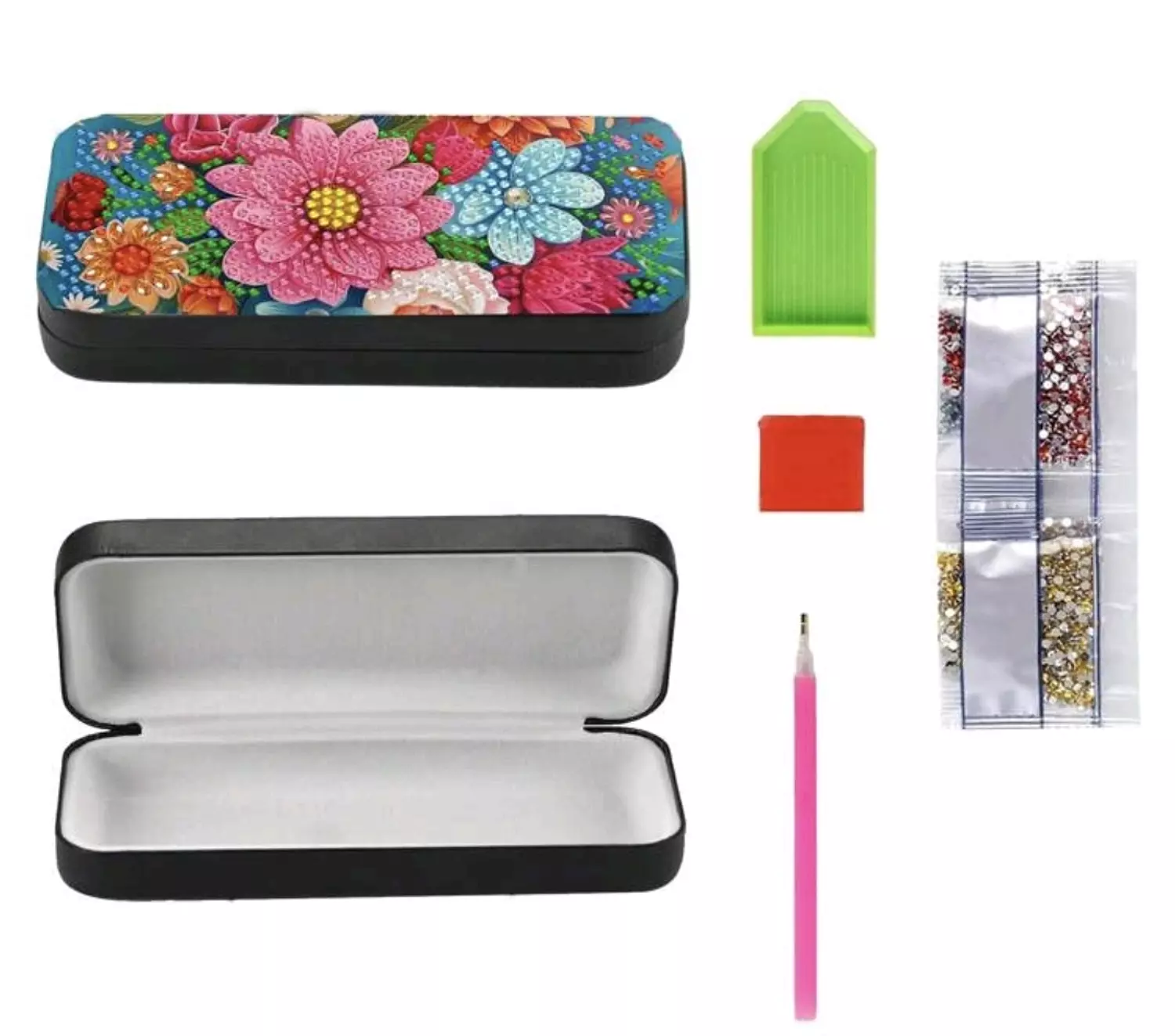 Diamond Painting- Glasses Case 3