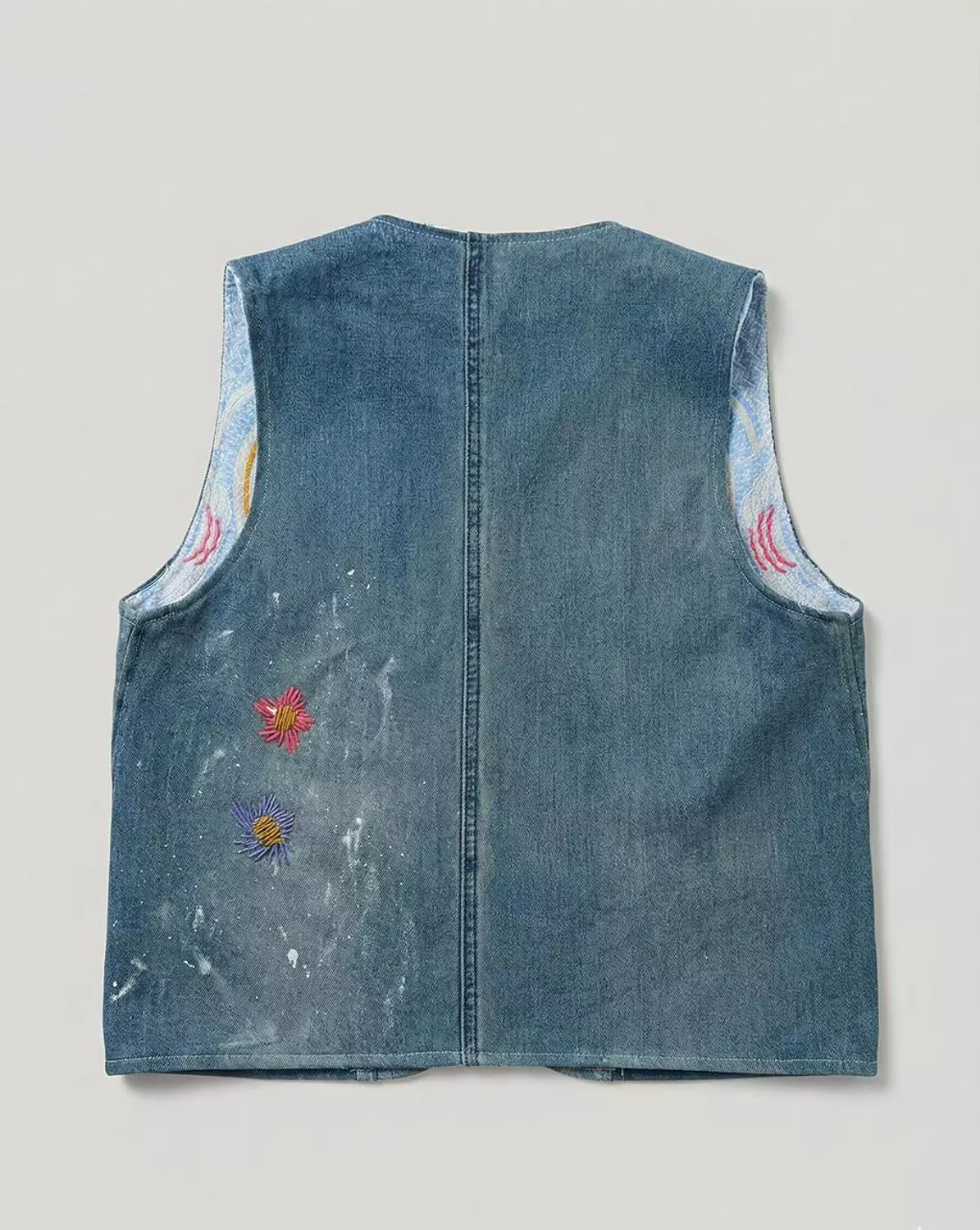 Reversible hand made vest by Heba Gamal 3