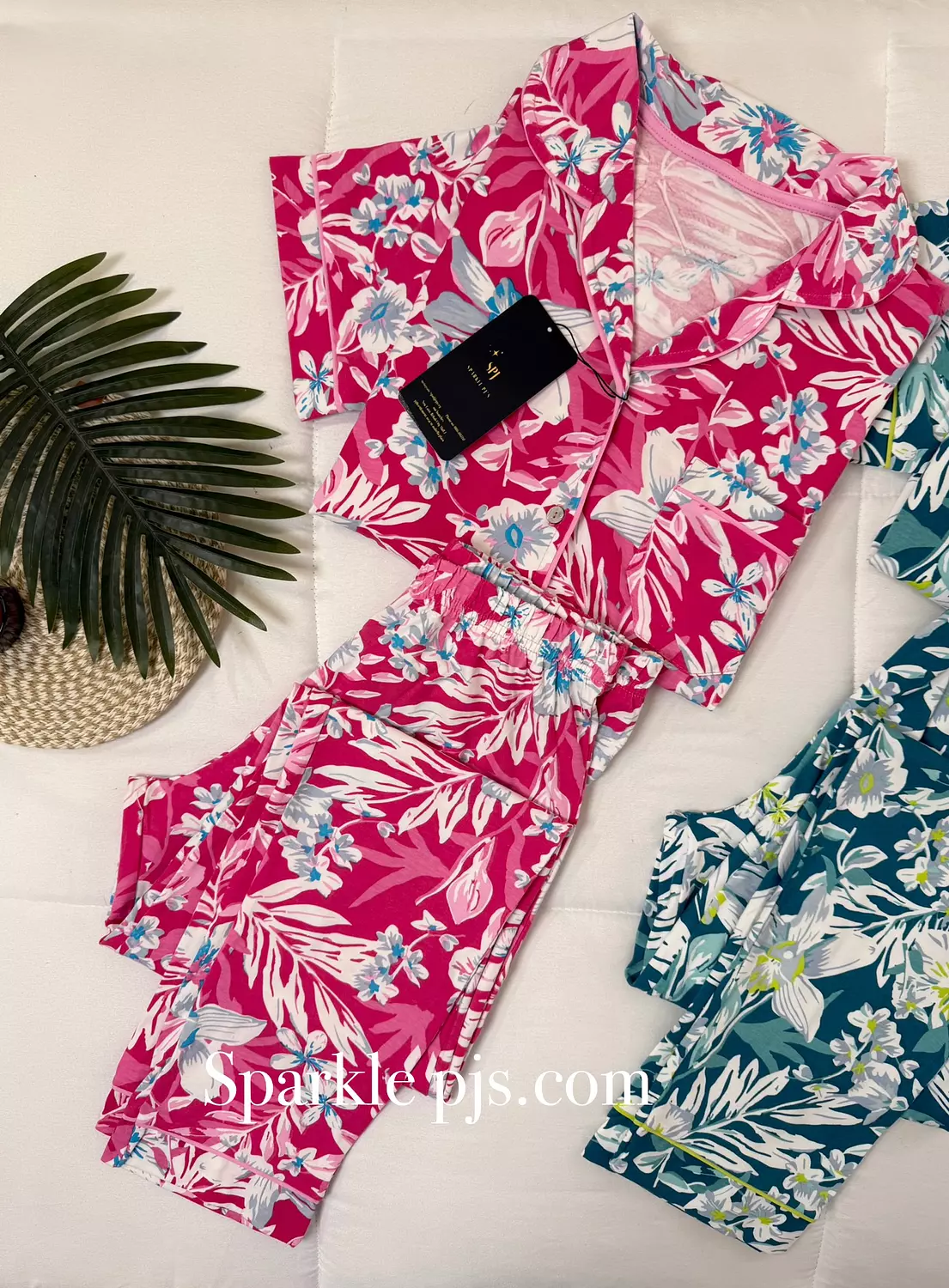 Tropical floral pajamas  image