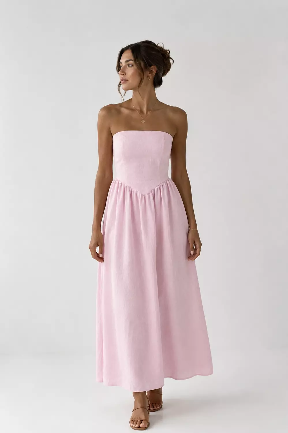 LINEN DRESS 1