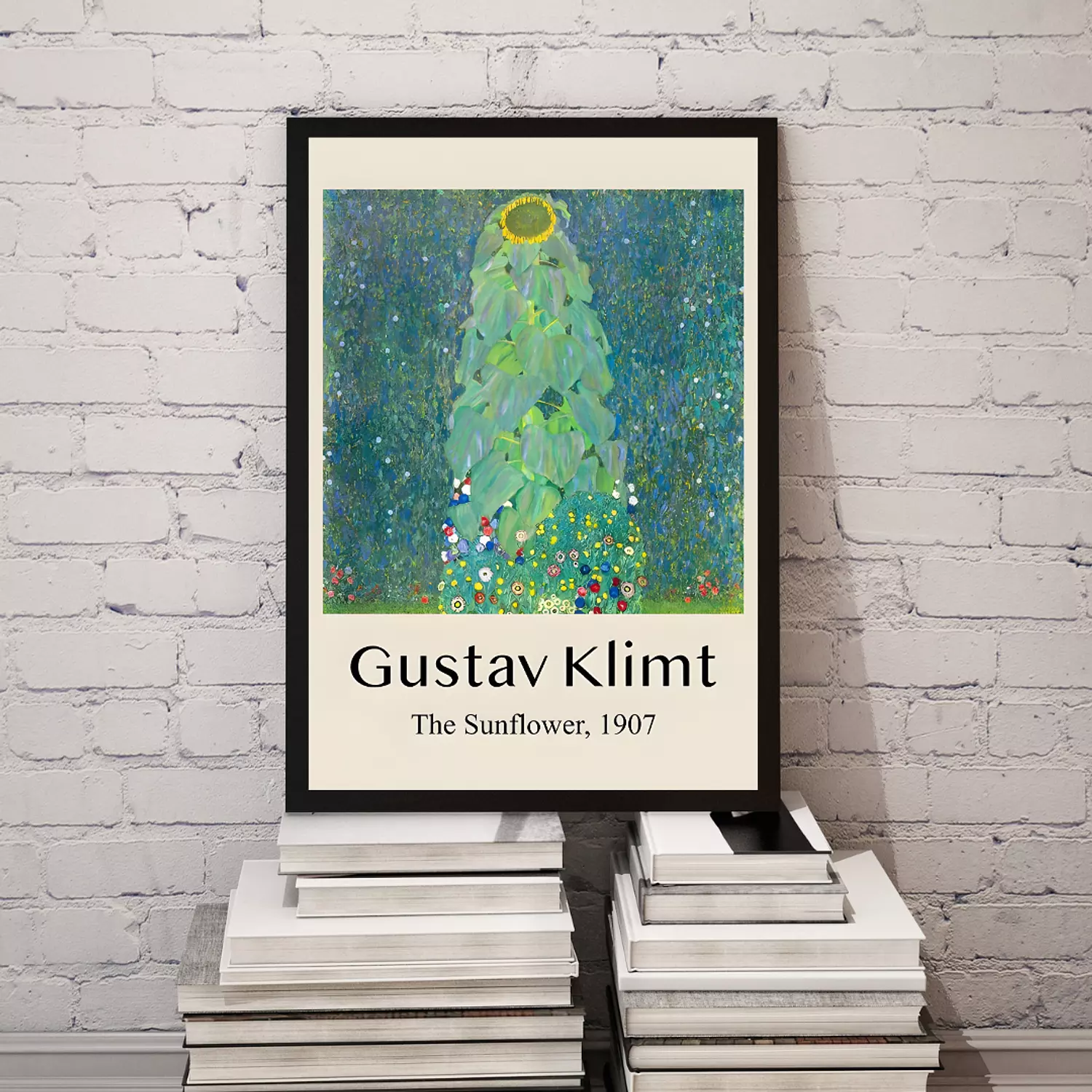 The Sunflowers, 1907 by Gustav Klimt Frame image