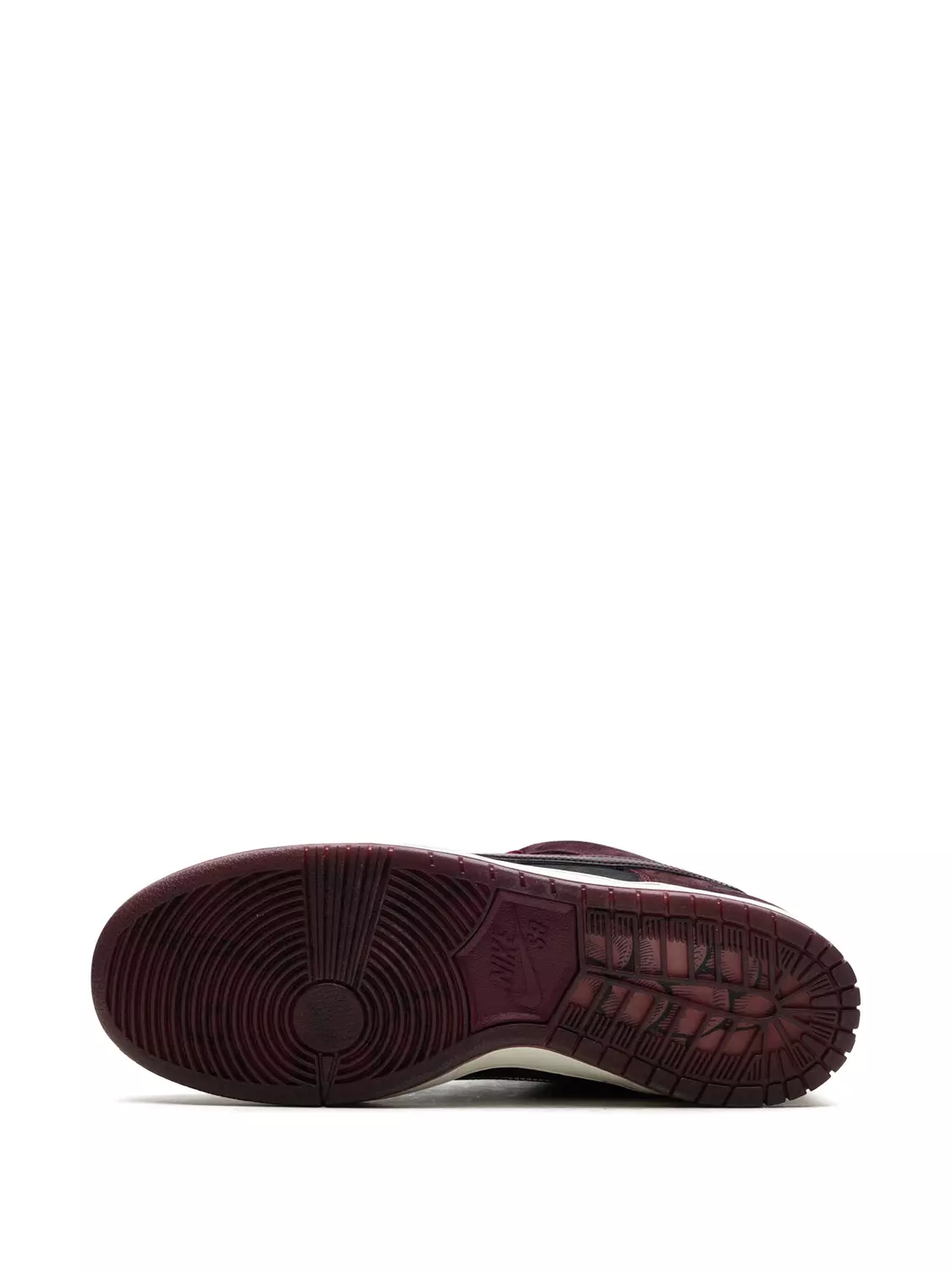 Nike x Riot Skateshop SB Dunk Low "Mahogany/Dark Beetroot/Team Red/Sail/Night Maroon" Sneakers 3