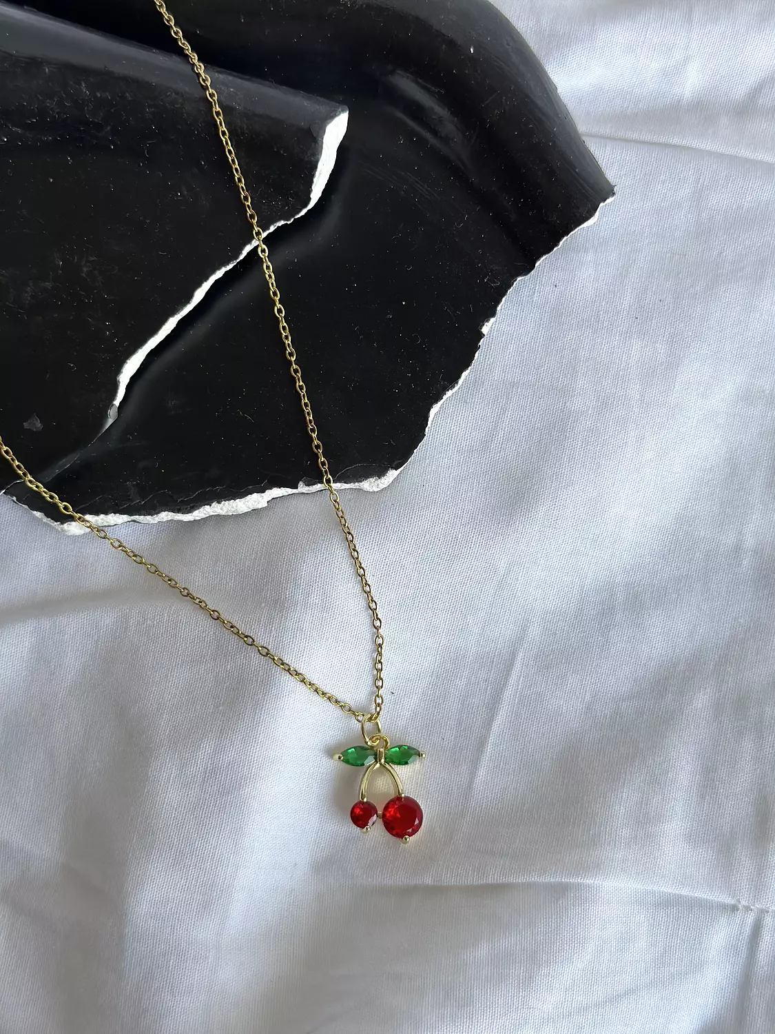 Cherry Charm Necklace  image