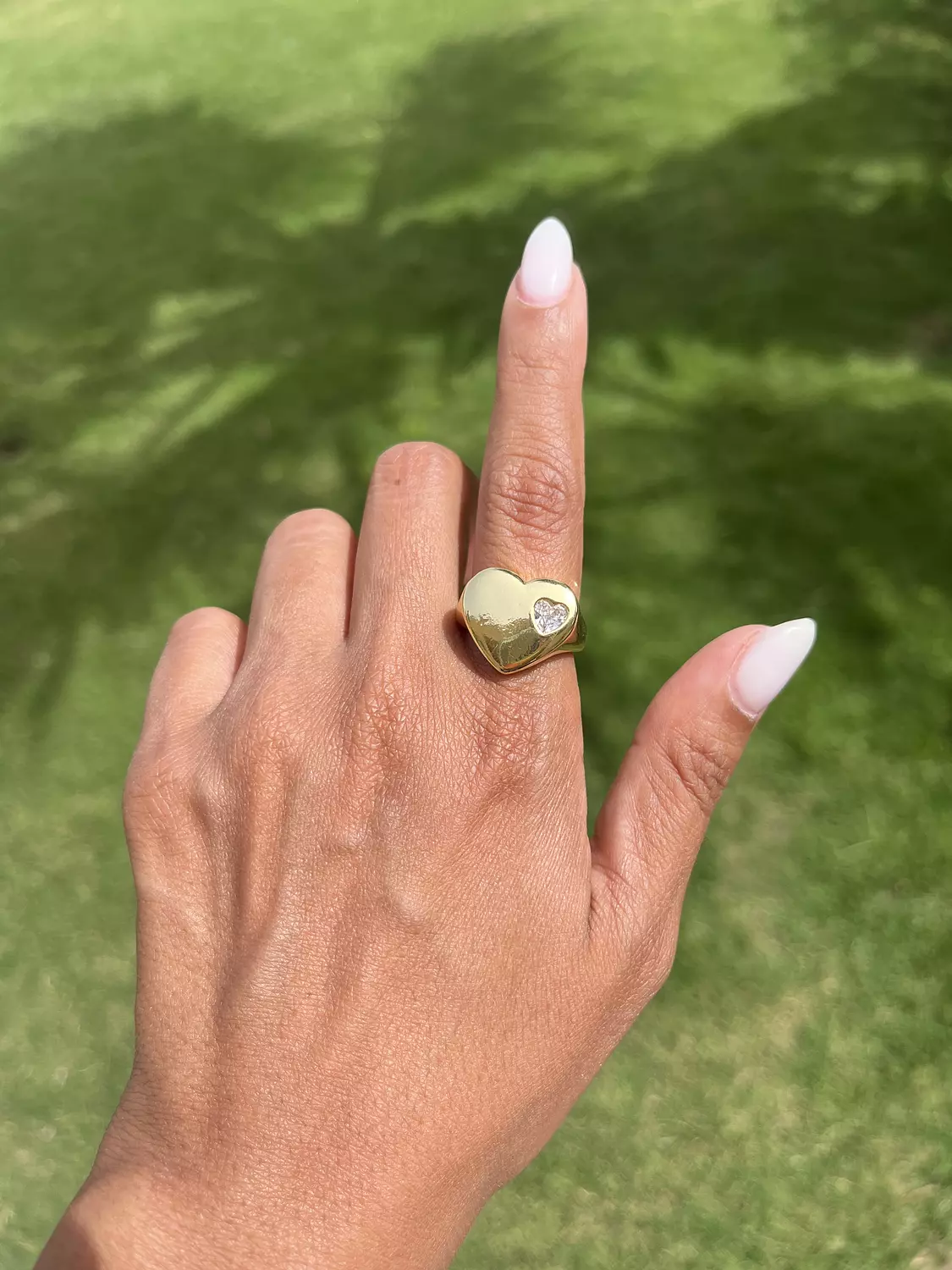Heart Gold Ring  hover image
