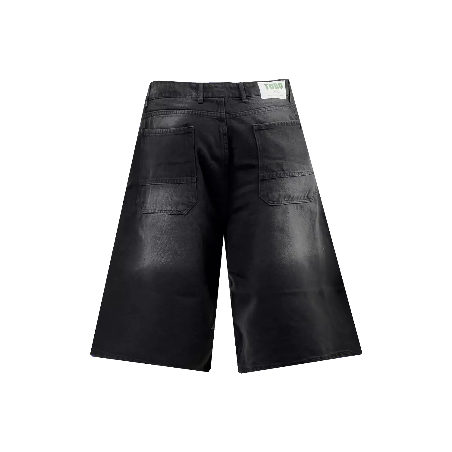 Baggy denim Bermuda jorts 5