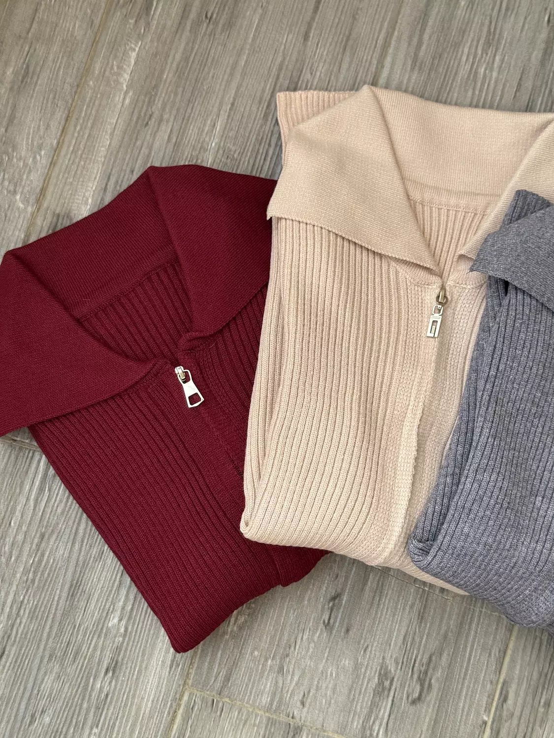 Double zipper pullover  2