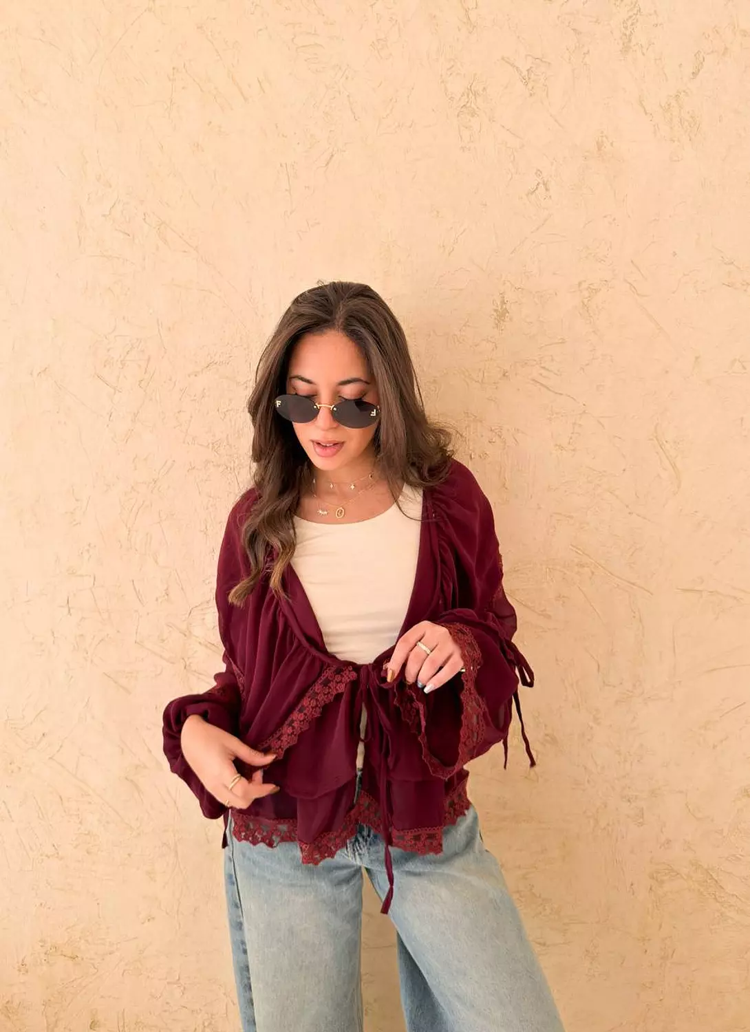 Ruffles Chiffon Top 2