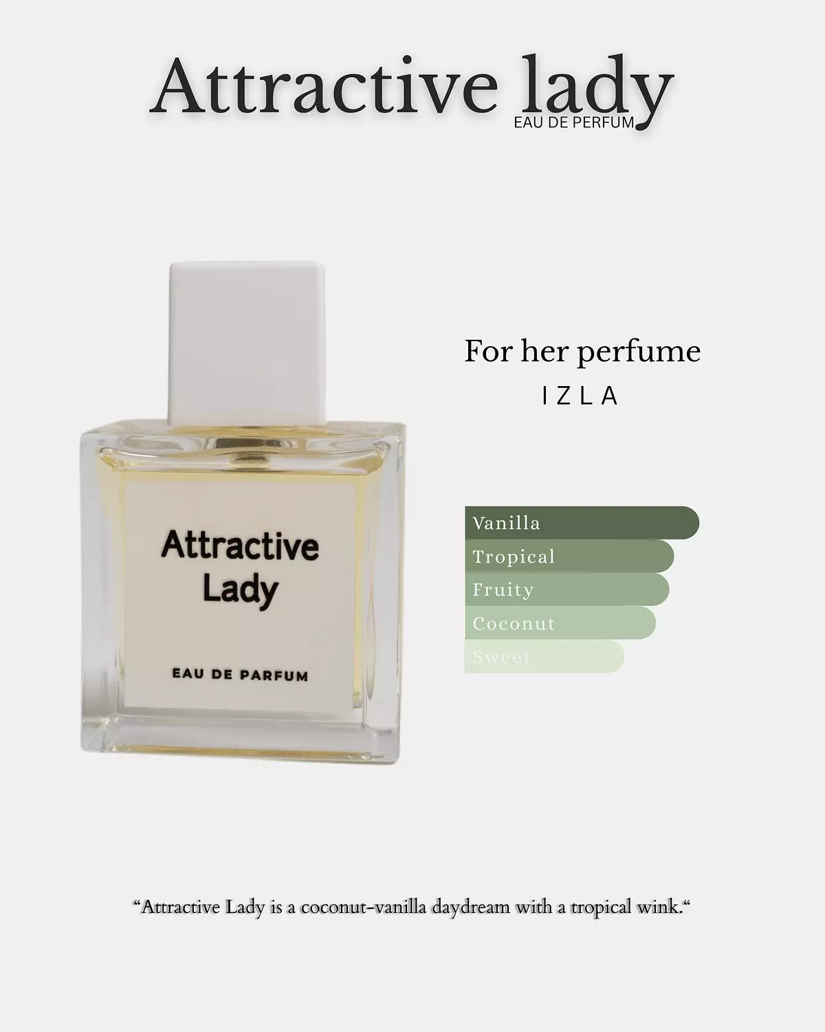 Attractive Lady perfume  1