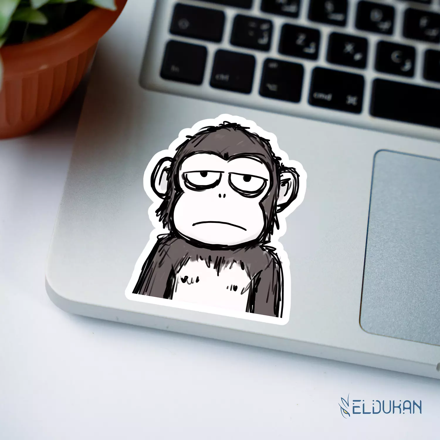 Monkey sticker image