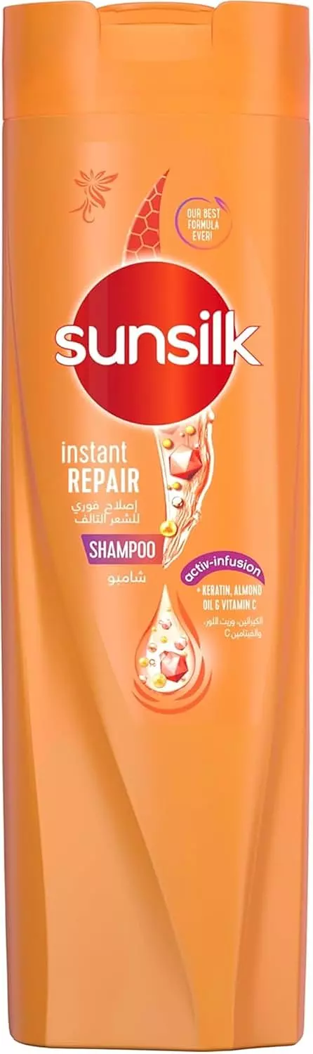 SUNSILK INSTANT REPAIR SHAMPOO ORANGE 350 ML image