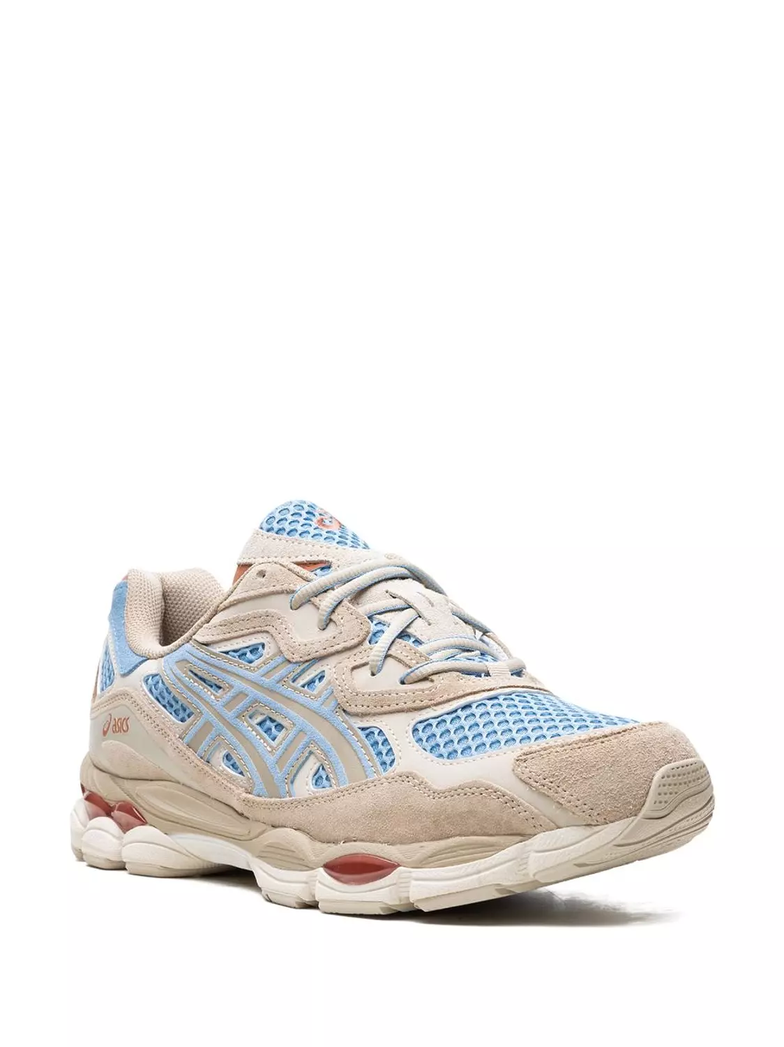 ASICS. GEL-NYC "Harbor Blue/Wood Crepe" 1