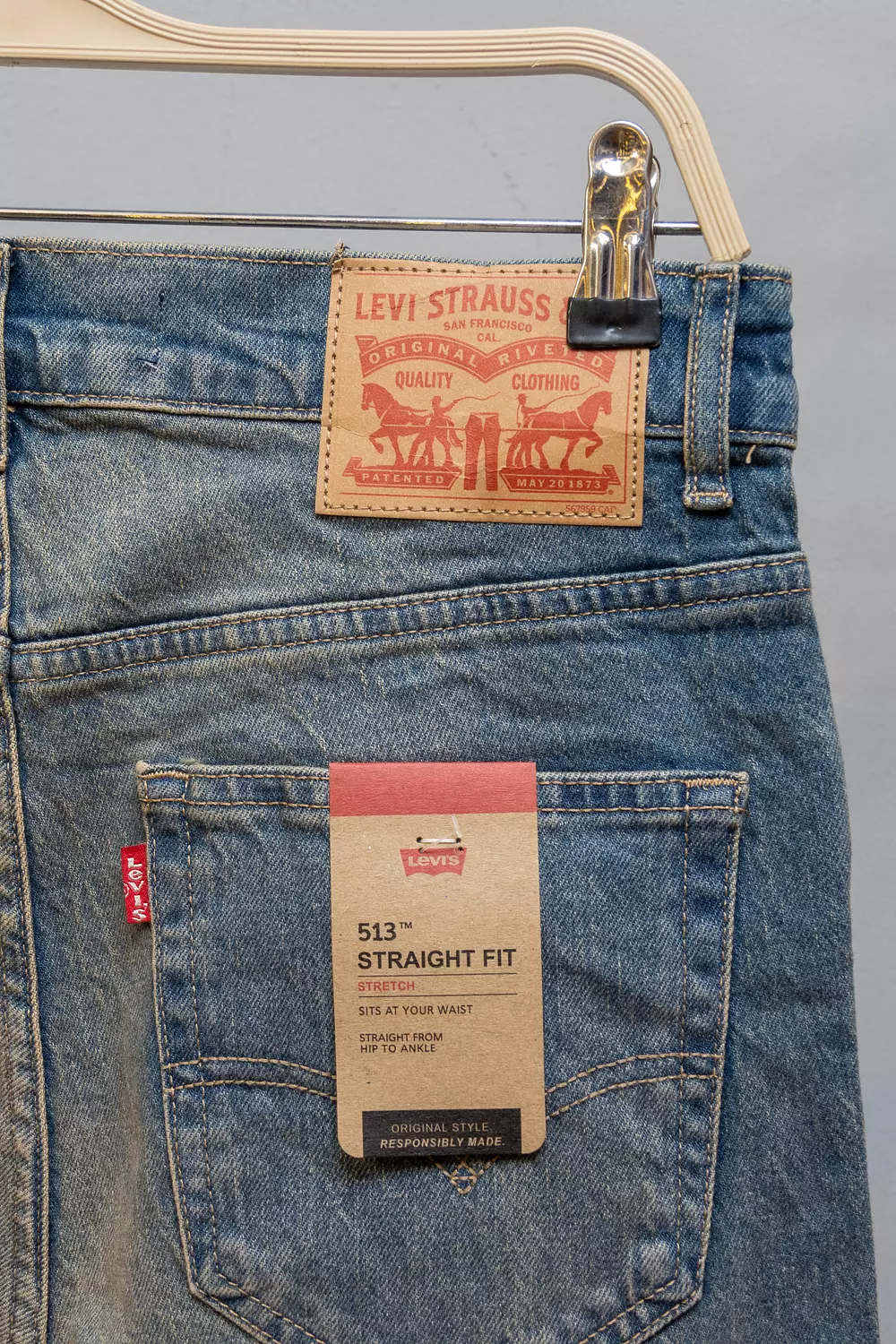 LEVIS STRAIGHT FIT PANT / 1577 4