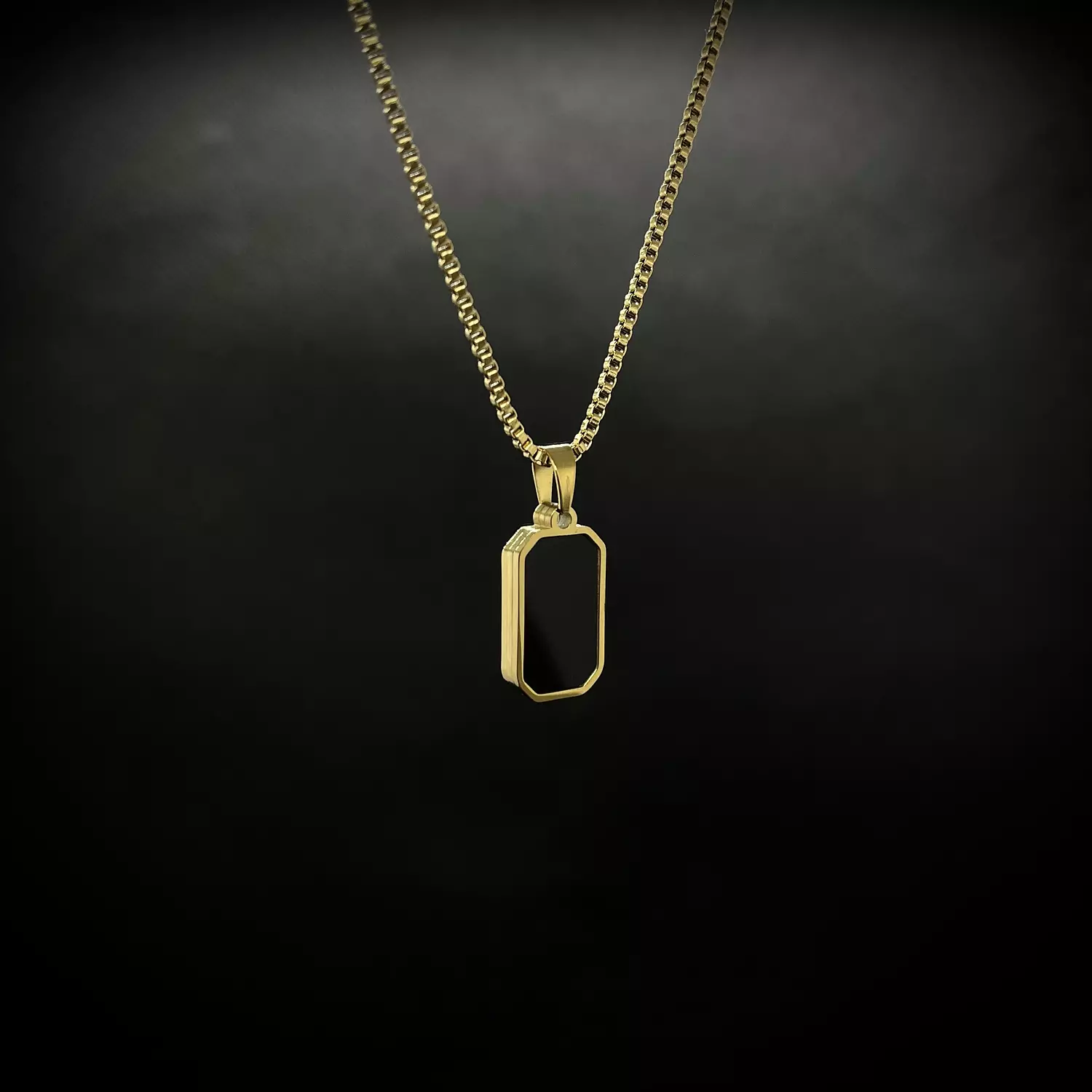 Double-Face Stone Necklace 2