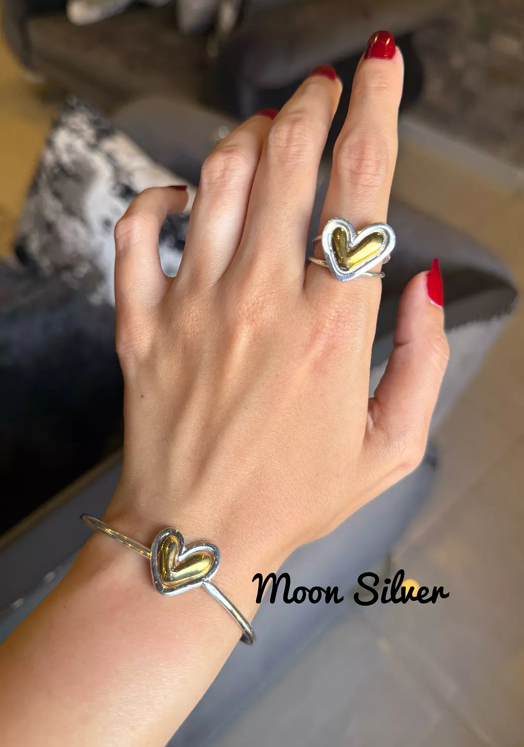 Heart shape set  image