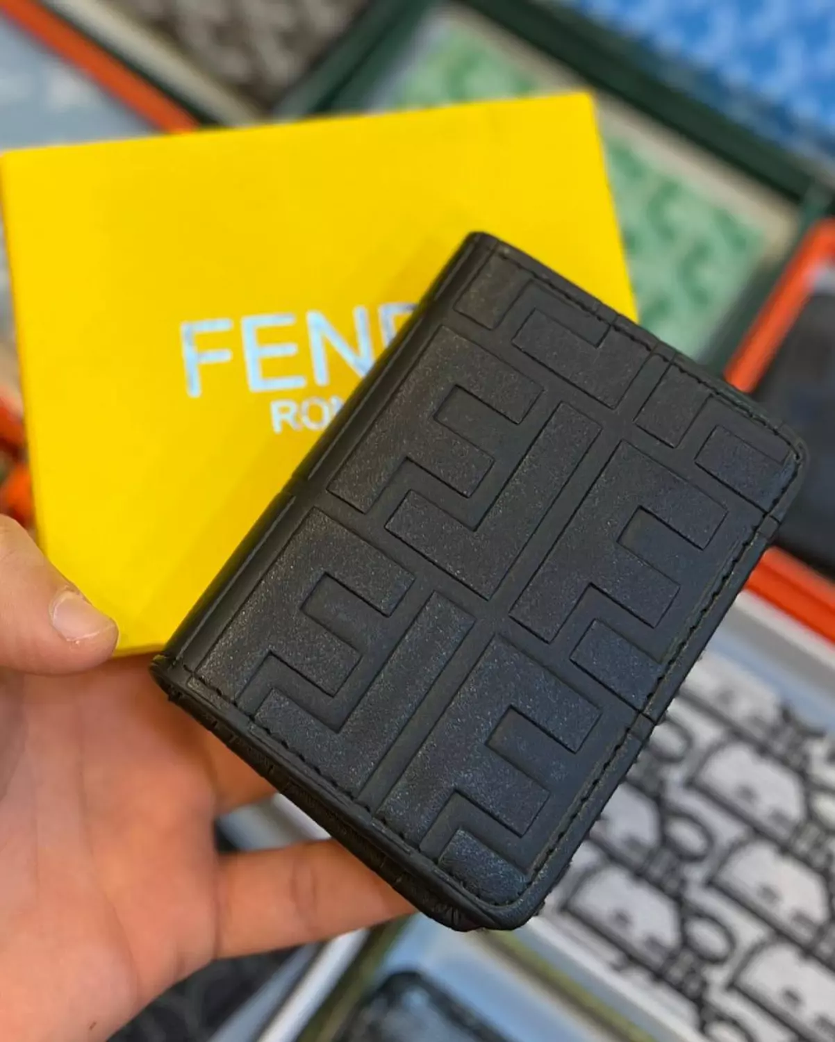 fendi bifold wallet image
