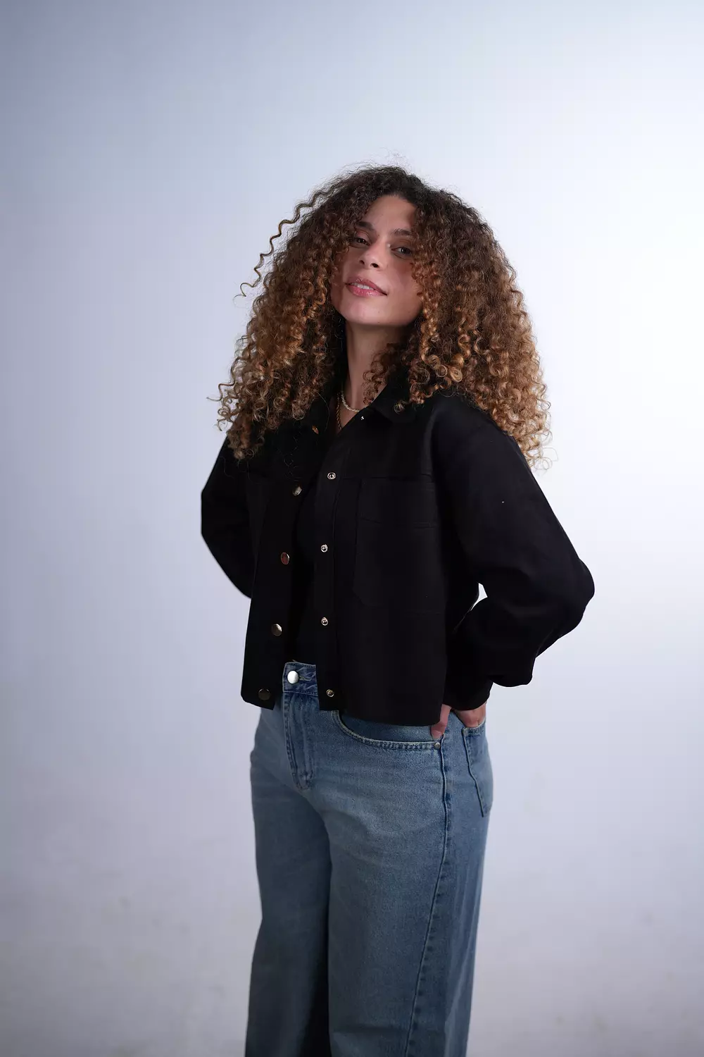 Suede Jacket- Black 2