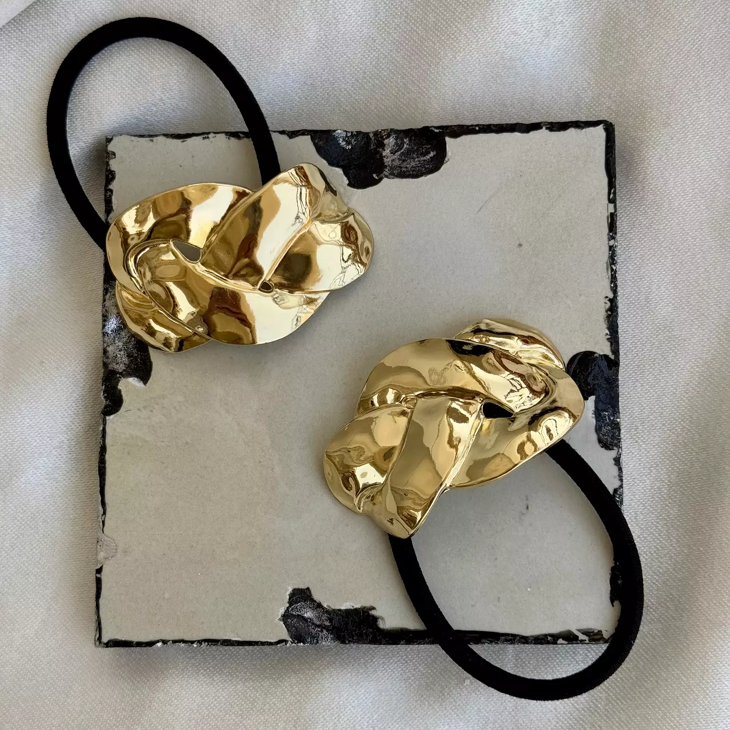 Gold scrunchie 11 image